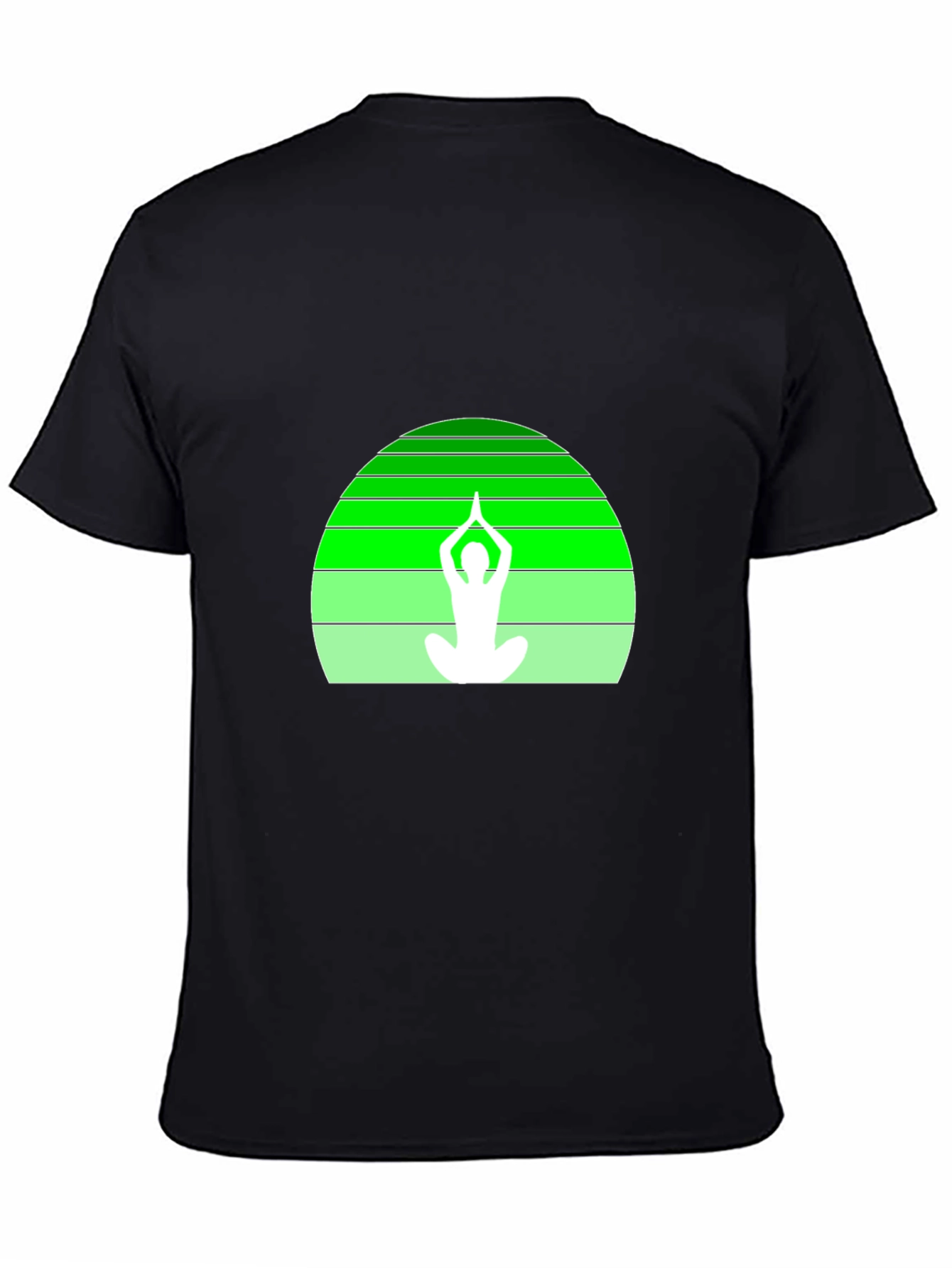 Yoga Silhouette Graphic Tee