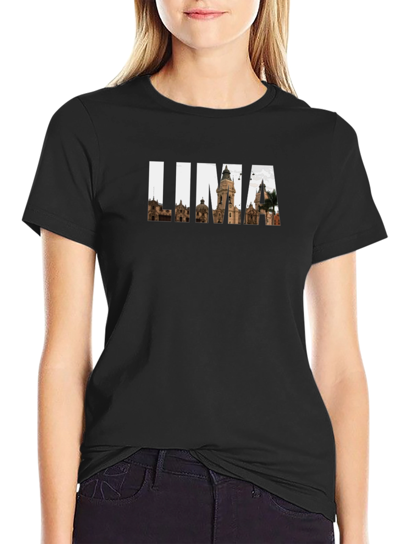 Lima T-Shirt: Cityscape Graphic Tee