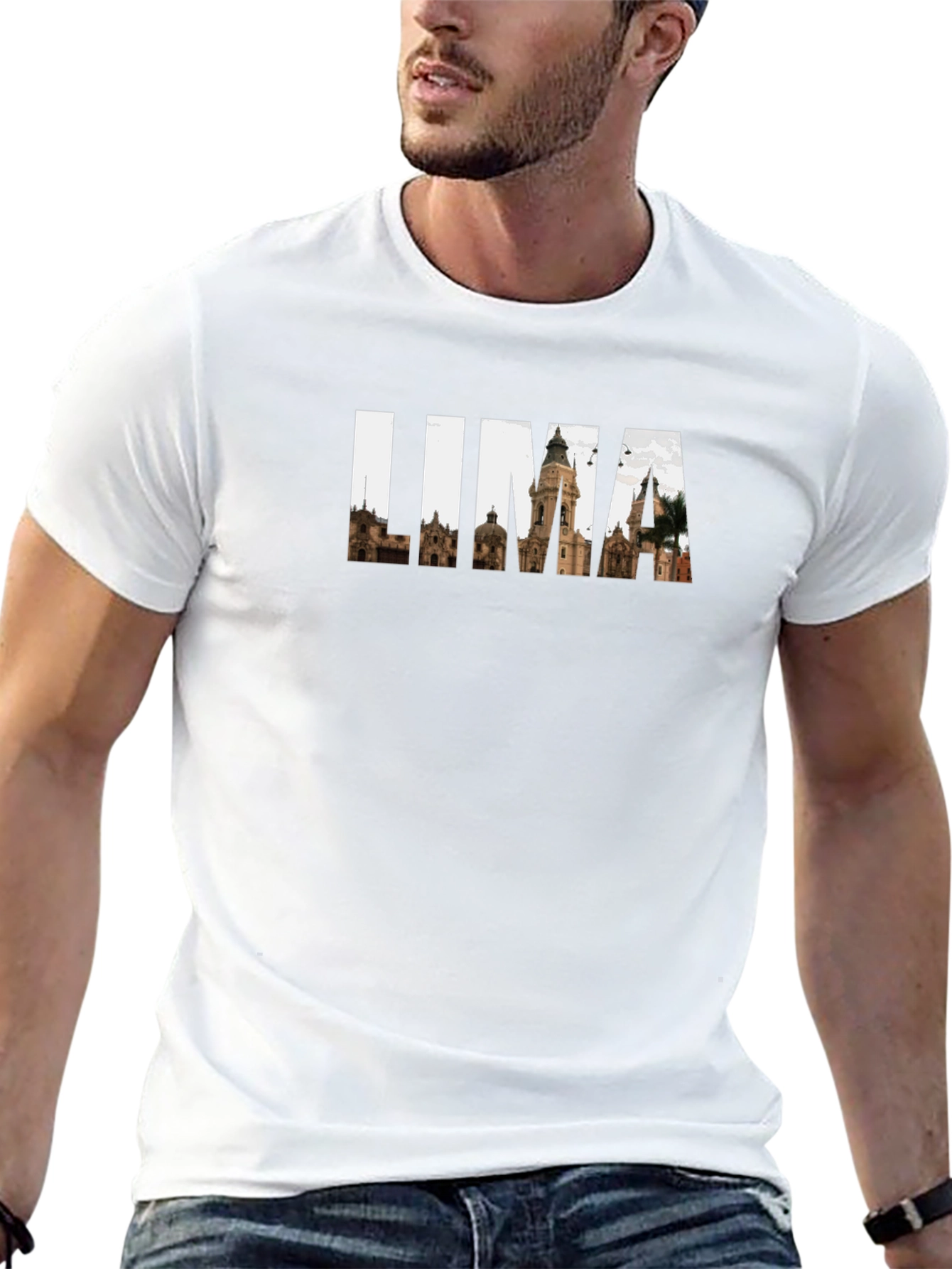 Lima T-Shirt: Cityscape Graphic Tee