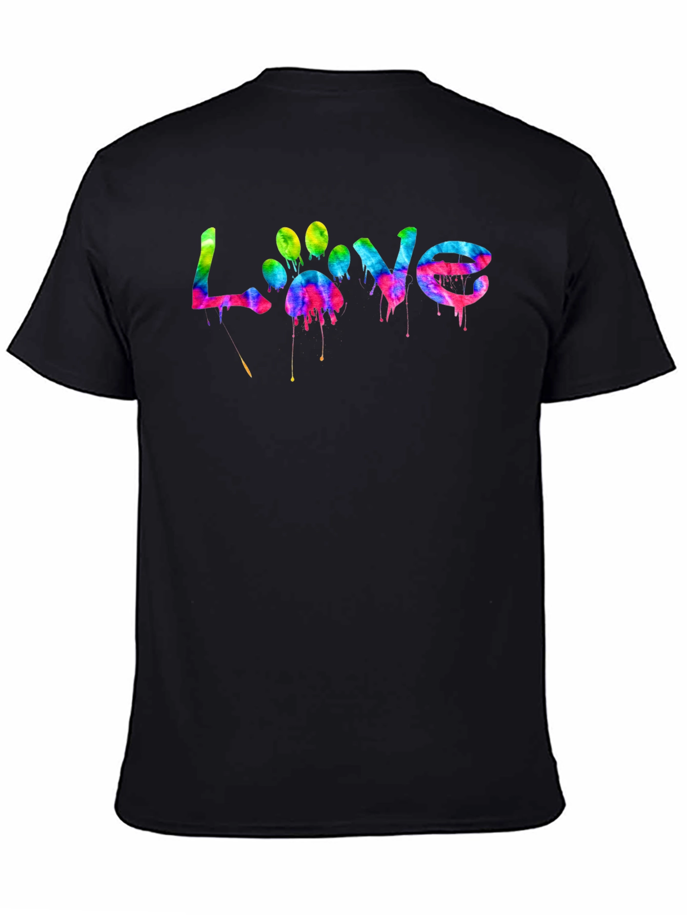 Love Paw Print Graphic Tee