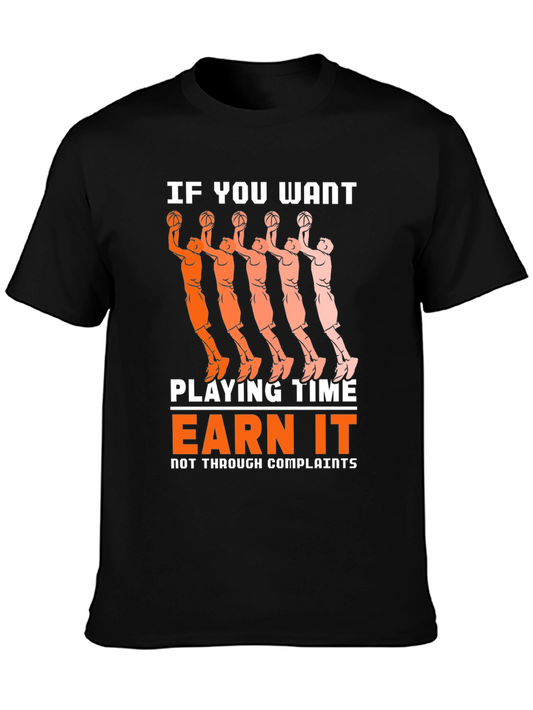 Earn It Basketball T-Shirt