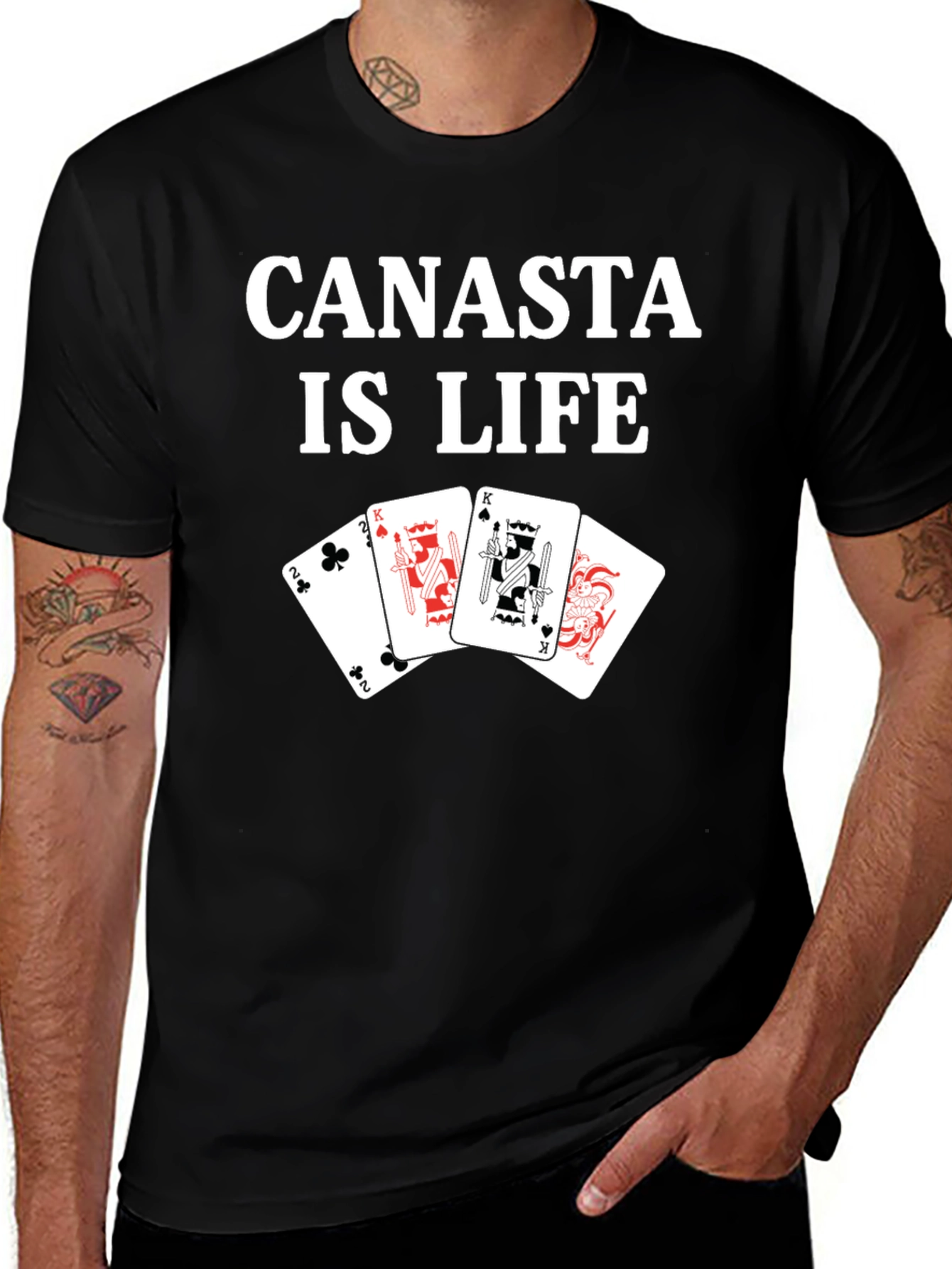 Canasta is Life Graphic T-Shirt