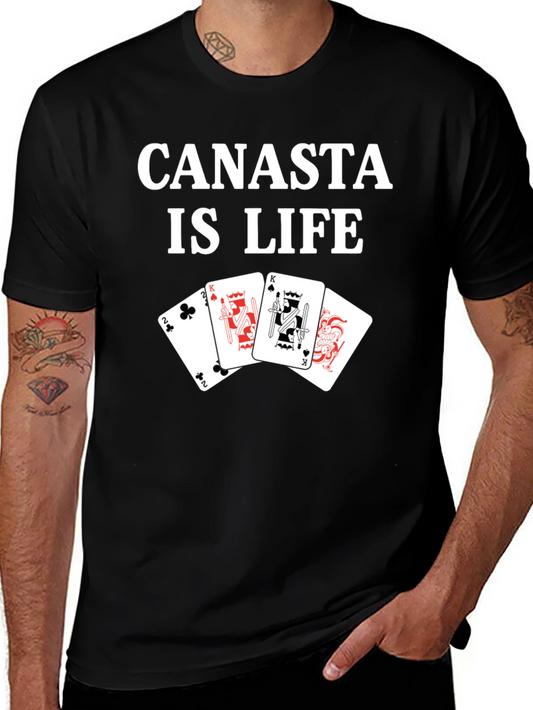 Canasta is Life Graphic T-Shirt