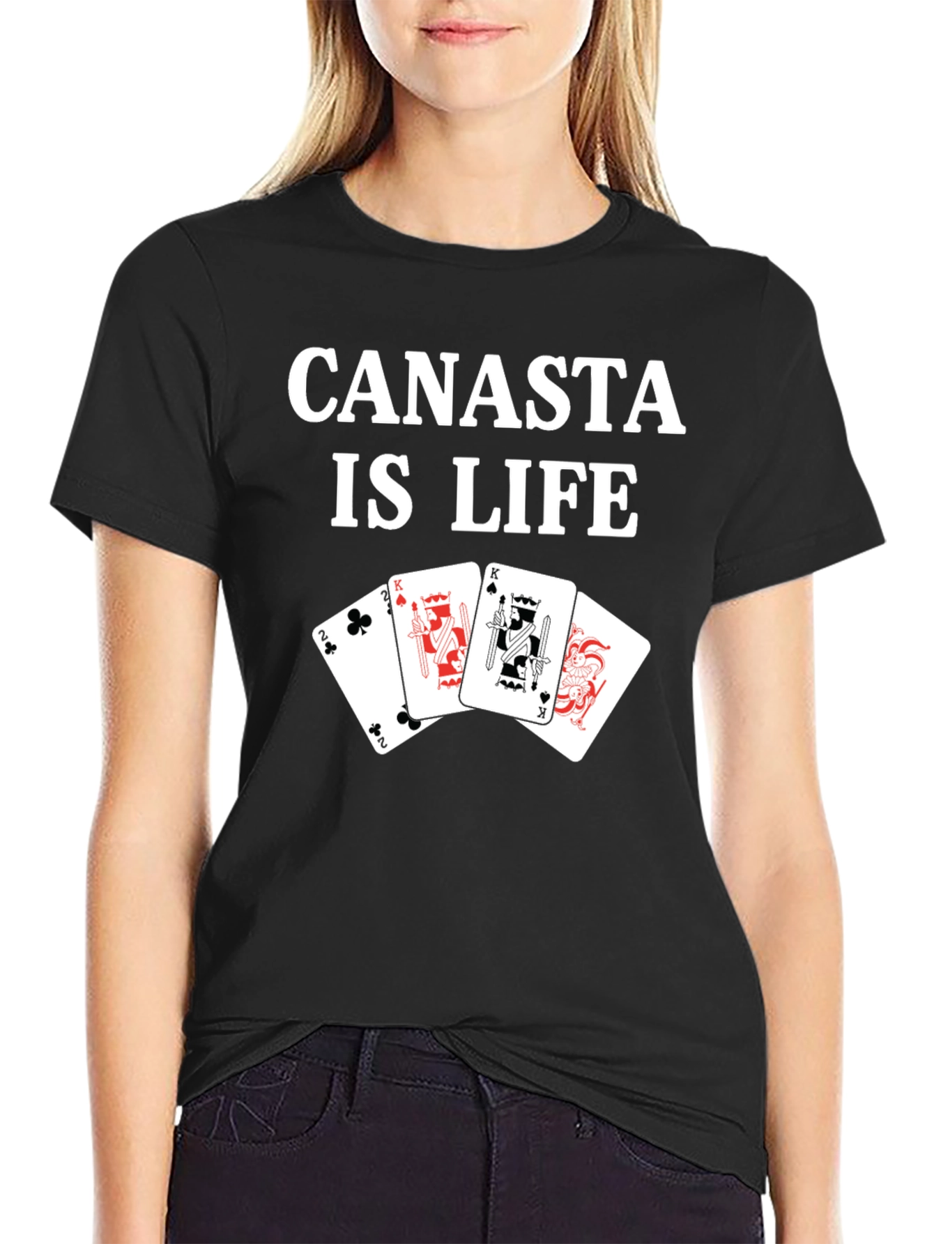Canasta is Life Graphic T-Shirt