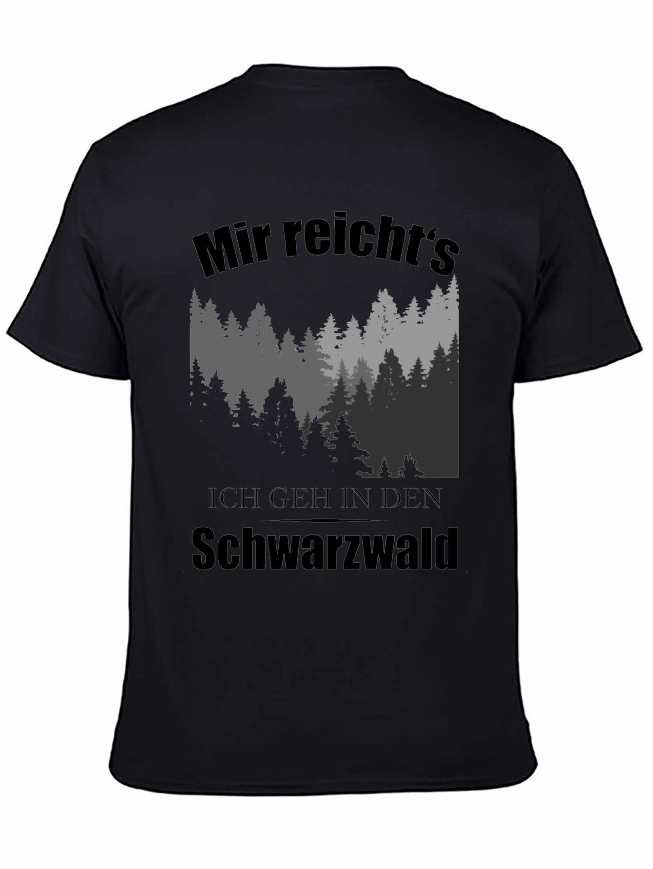 Black Forest T-Shirt - Mens Graphic Tee