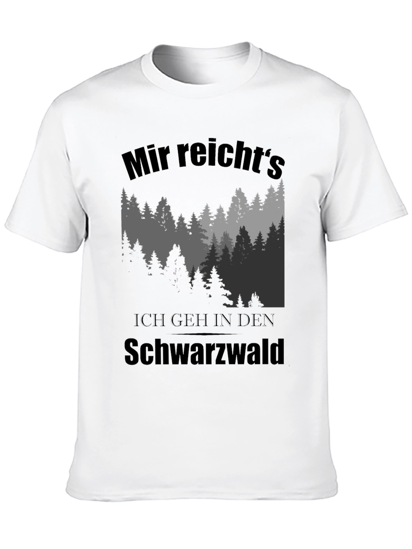 Black Forest T-Shirt - Mens Graphic Tee