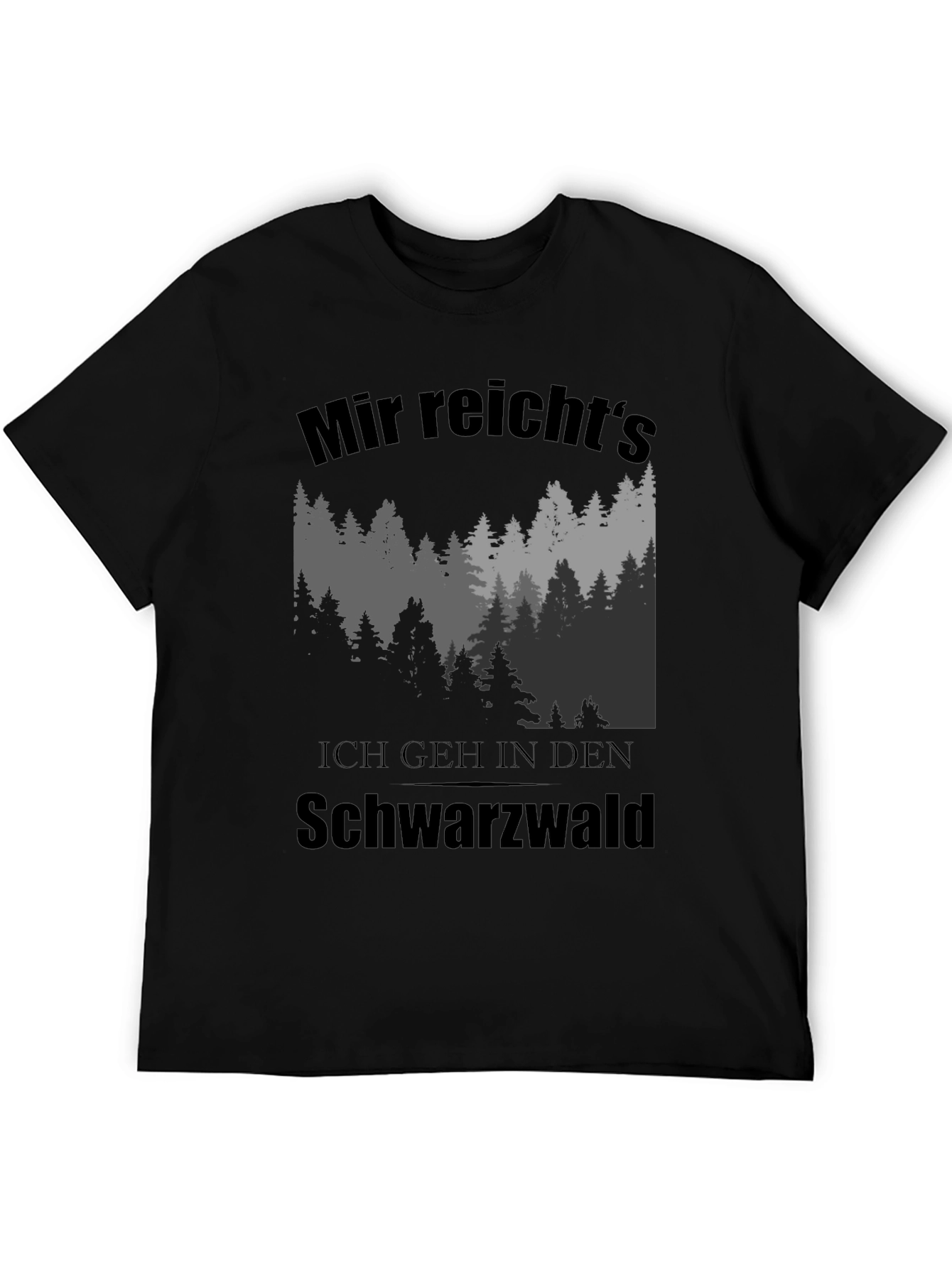 Black Forest T-Shirt - Mens Graphic Tee