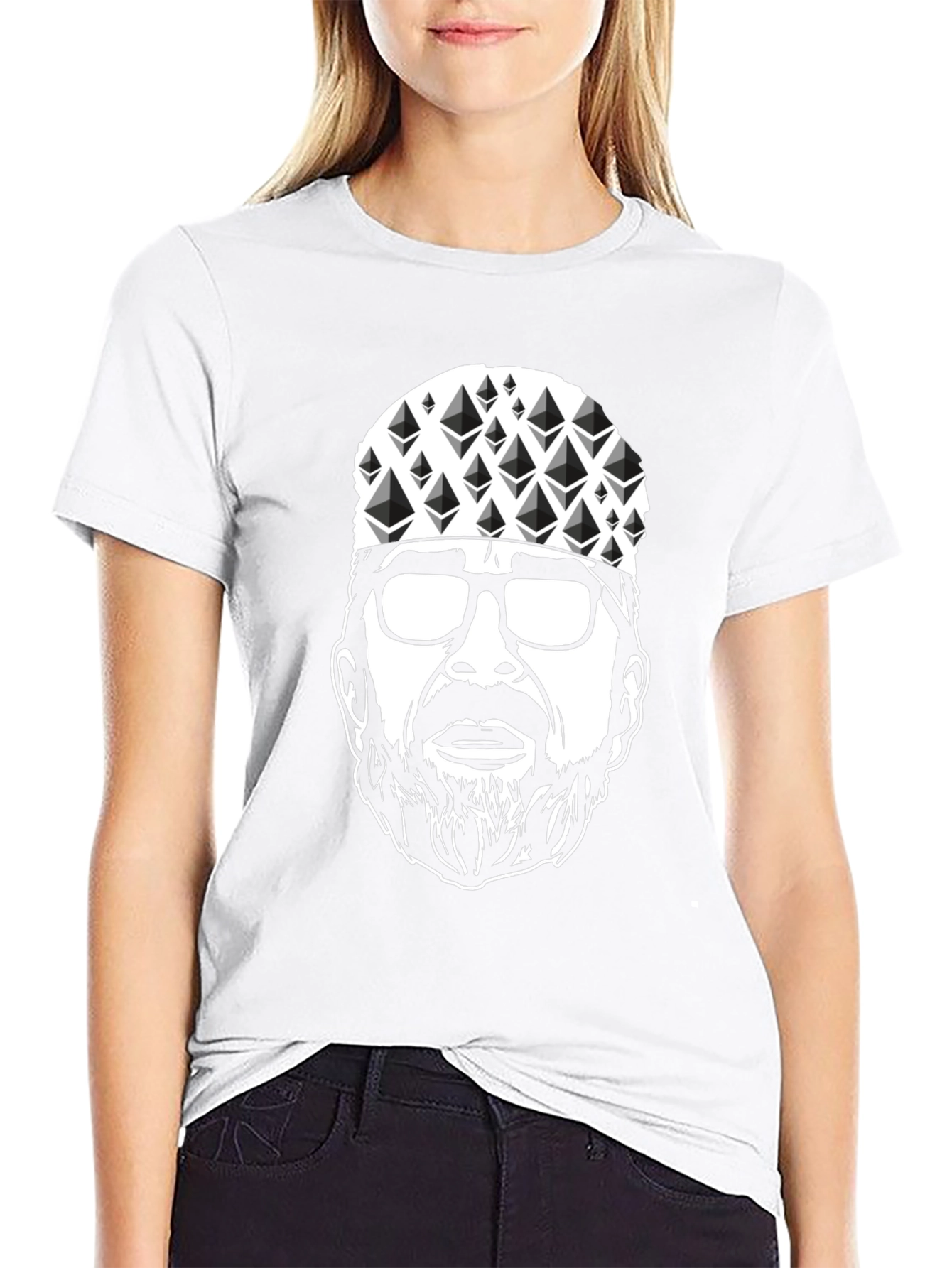 Ethereum Crypto Geek T-Shirt - Black