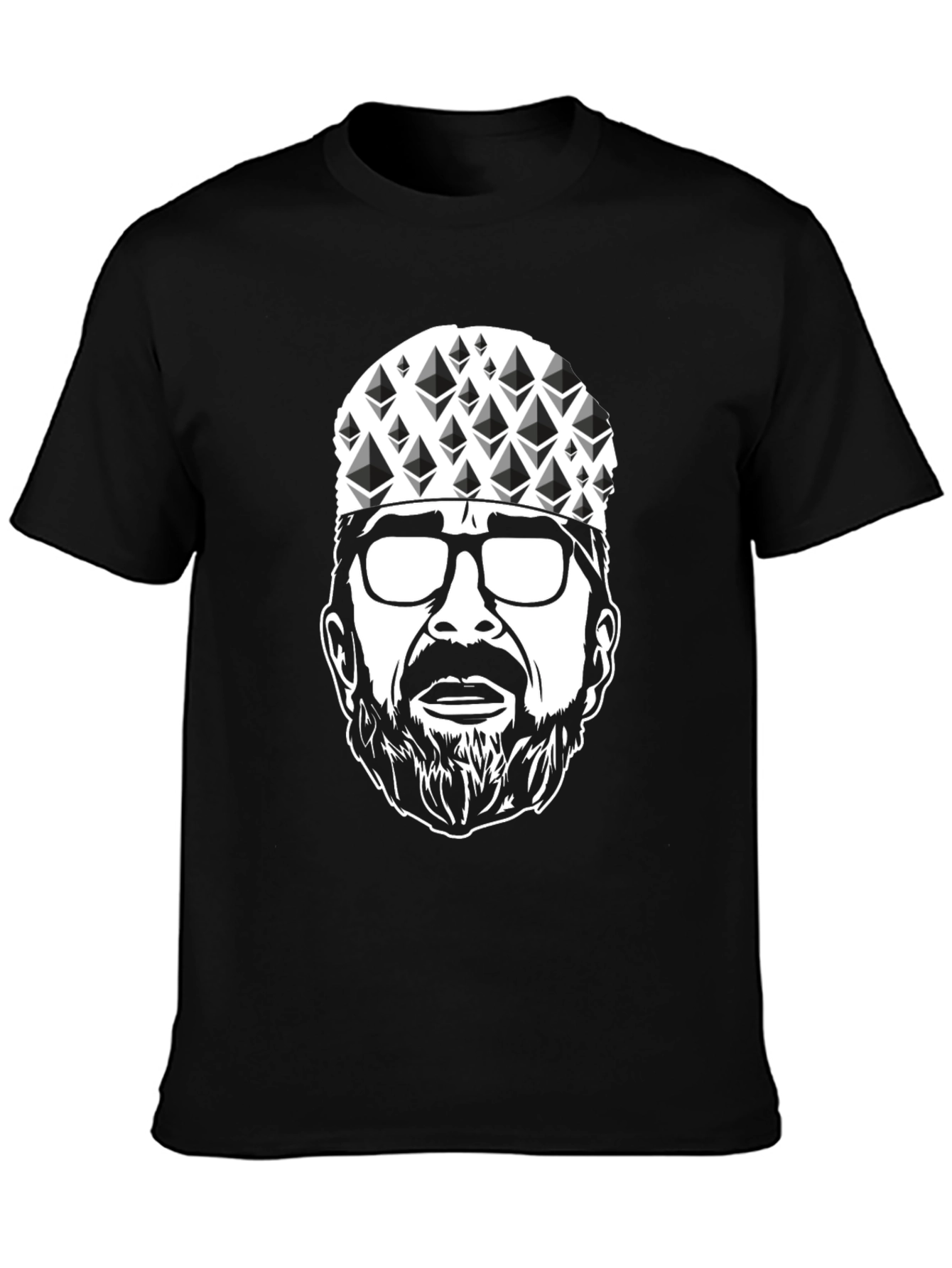 Ethereum Crypto Geek T-Shirt - Black