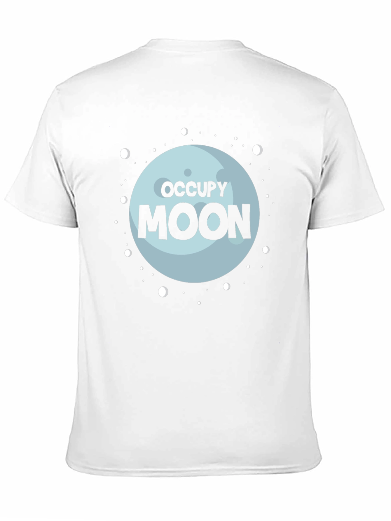 Occupy Moon Graphic T-Shirt - Unique Design