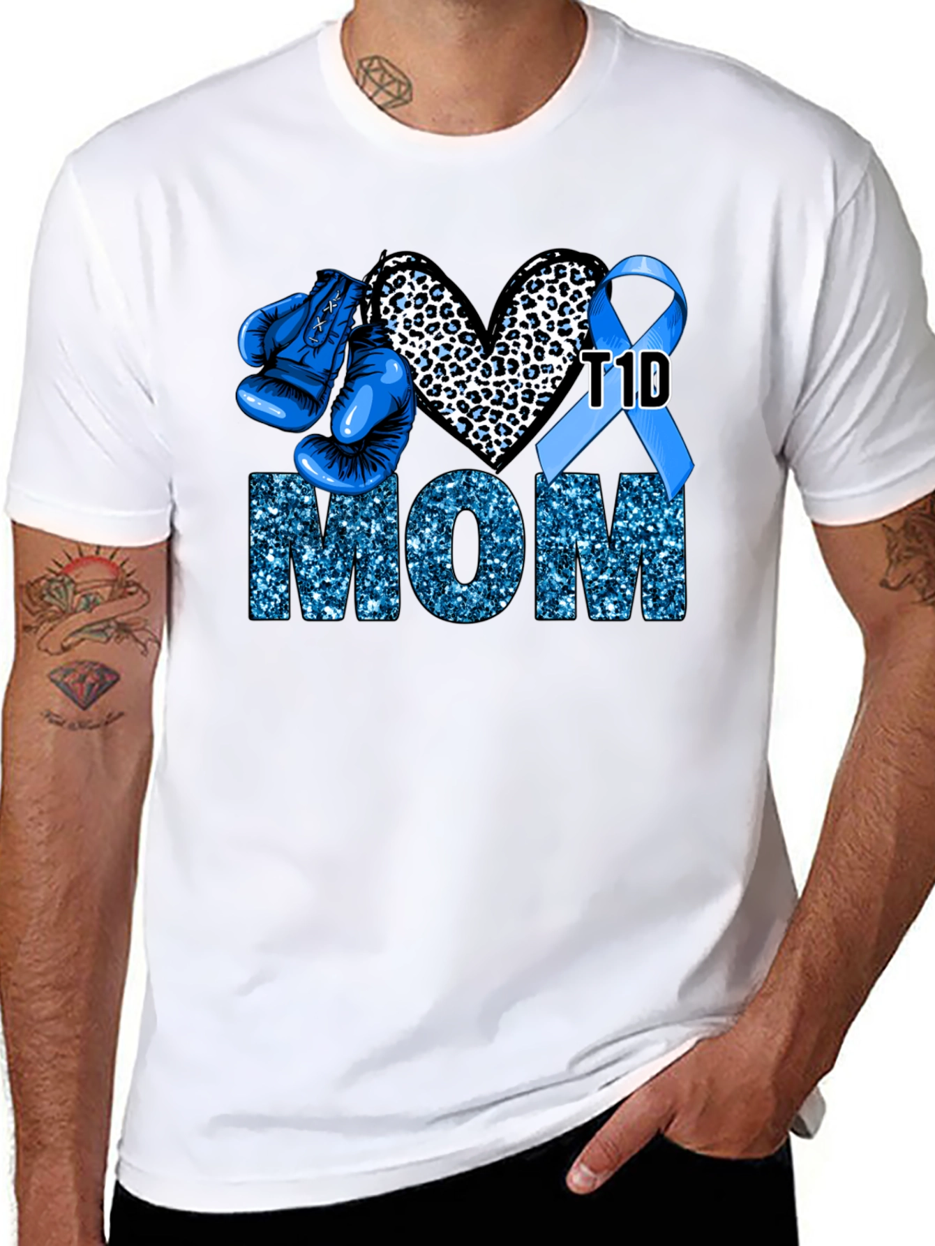 T1D Mom Graphic T-Shirt