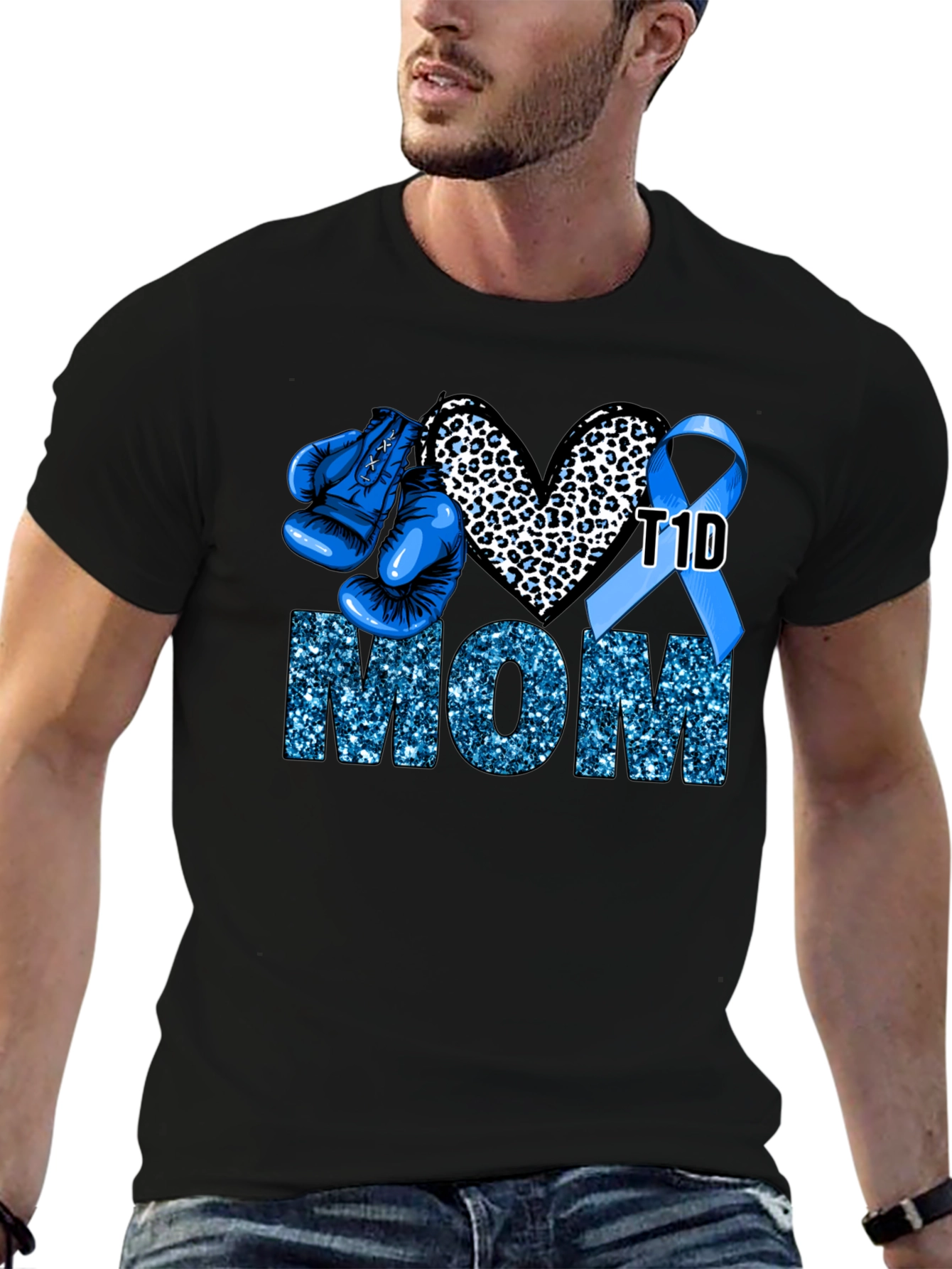 T1D Mom Graphic T-Shirt