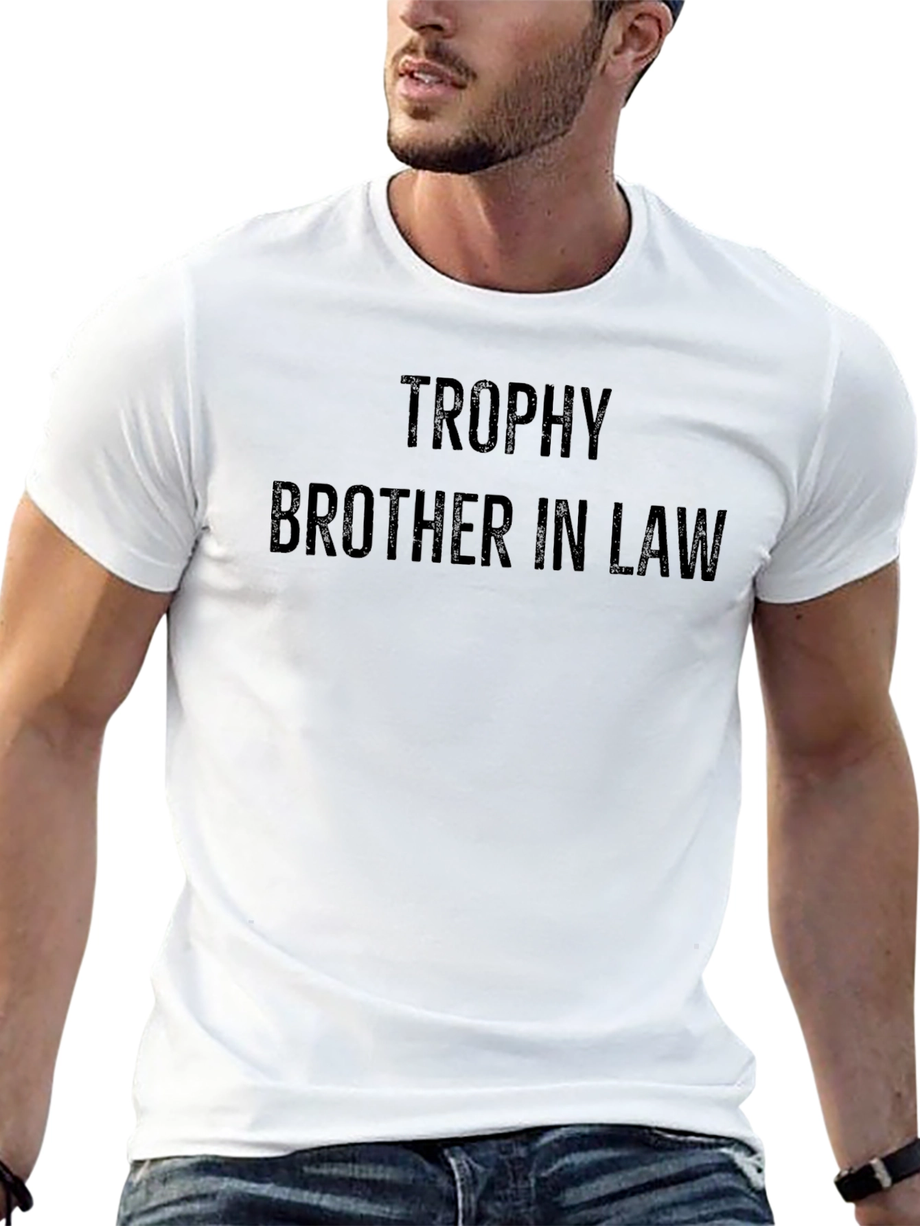 Trophy Brother-In-Law Black Graphic Tee