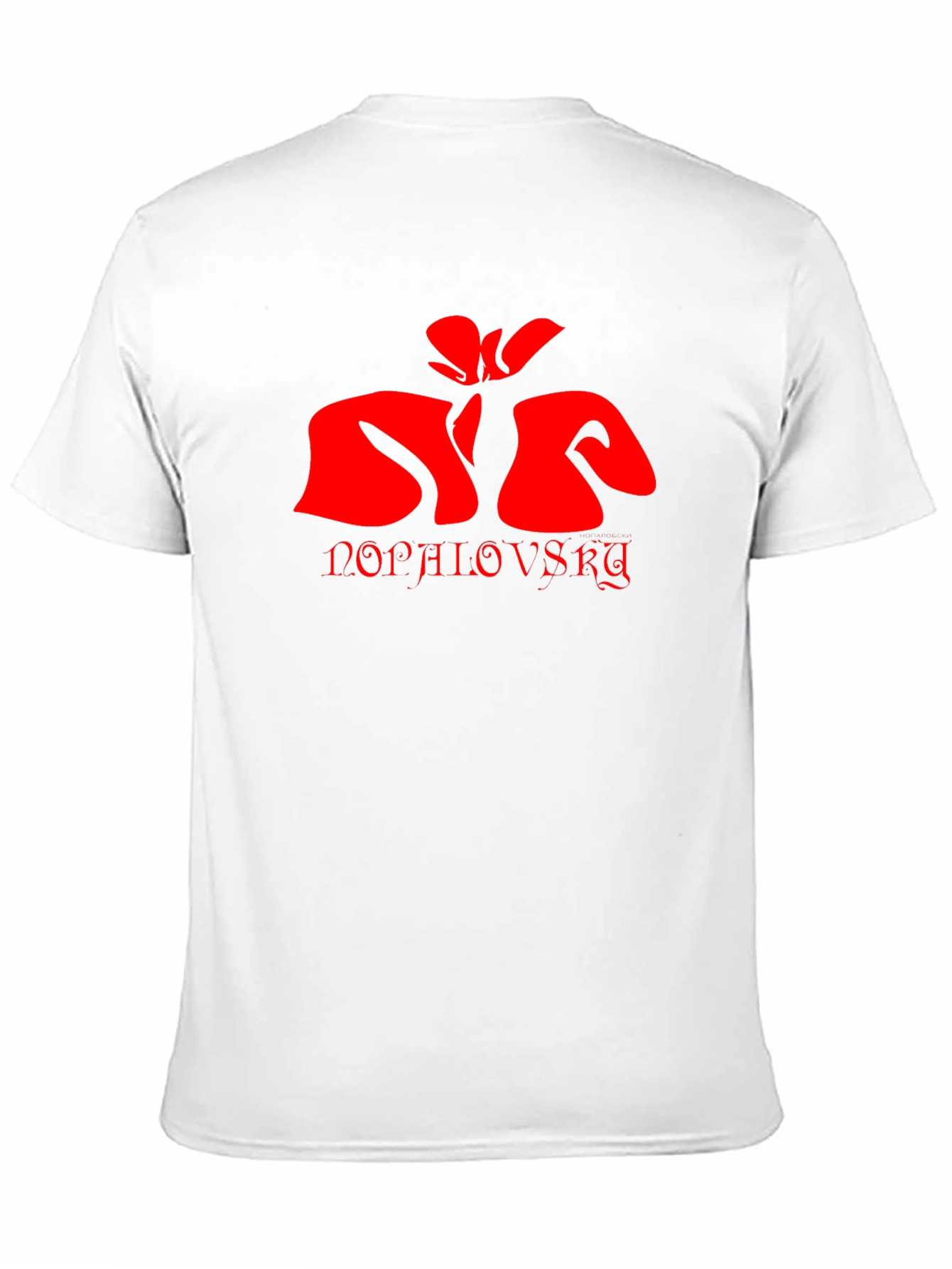 Unique Red Graphic Black T-Shirt