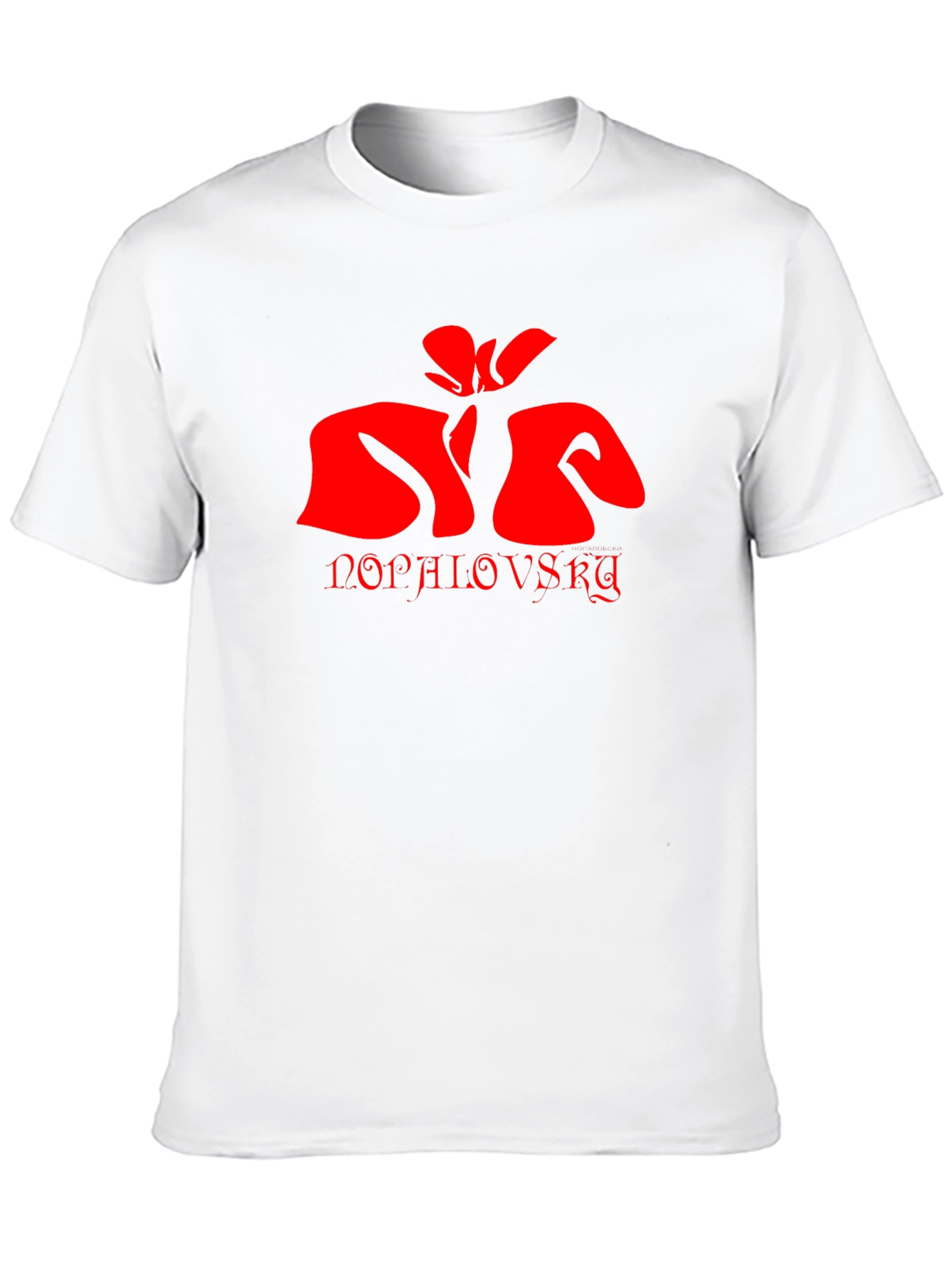 Unique Red Graphic Black T-Shirt
