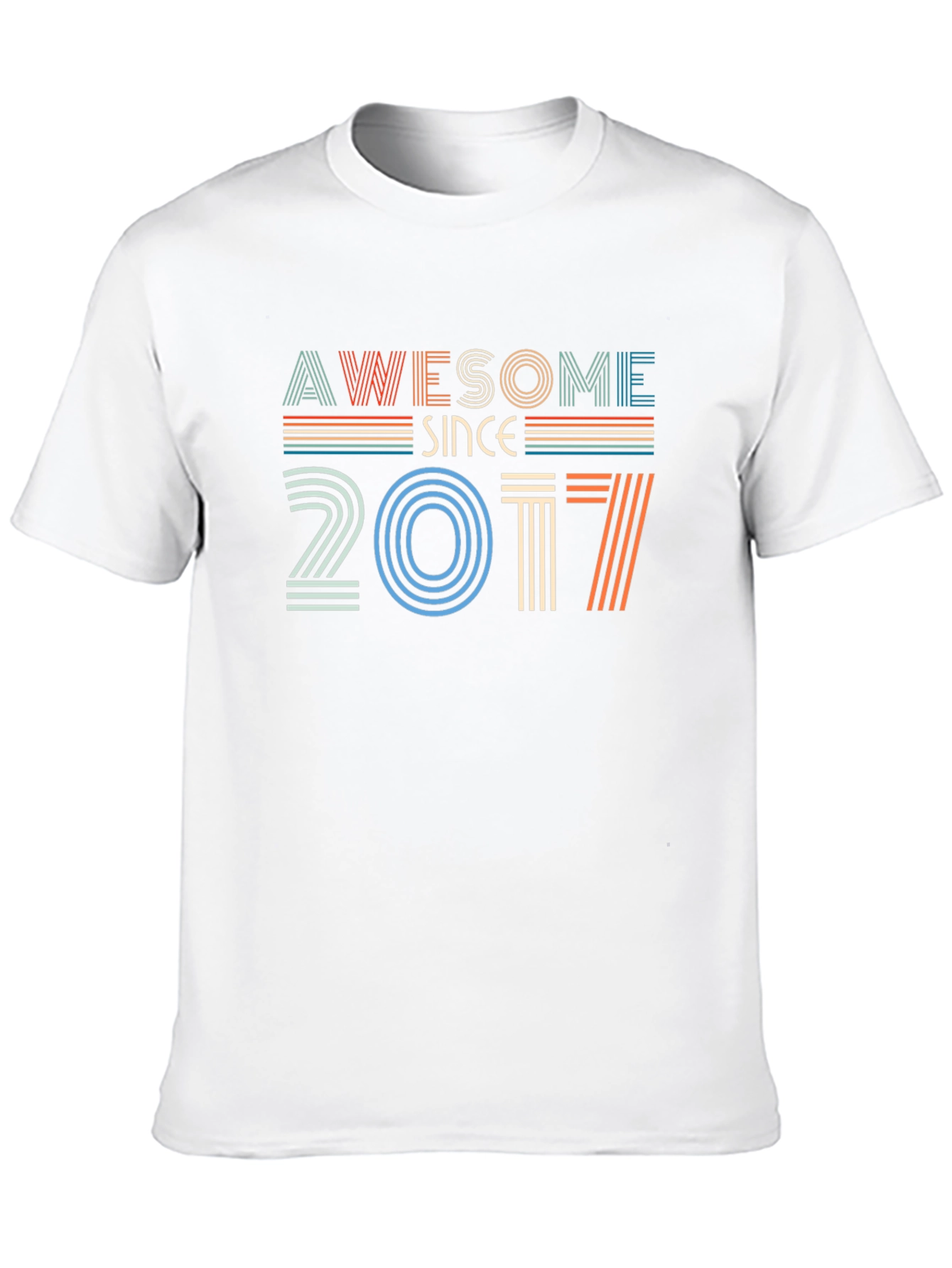 Awesome Since 2017 Graphic Tee