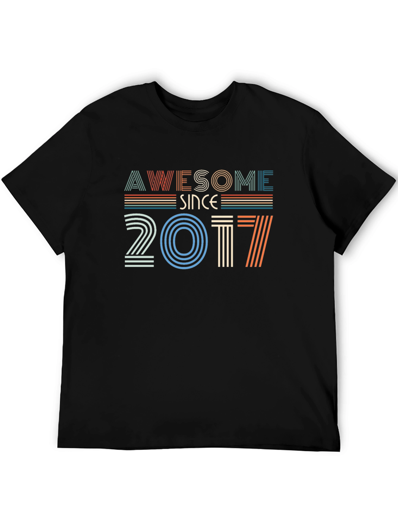 Awesome Since 2017 Graphic Tee
