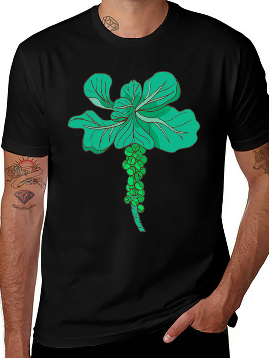Brussels Sprouts Plant Graphic Tee