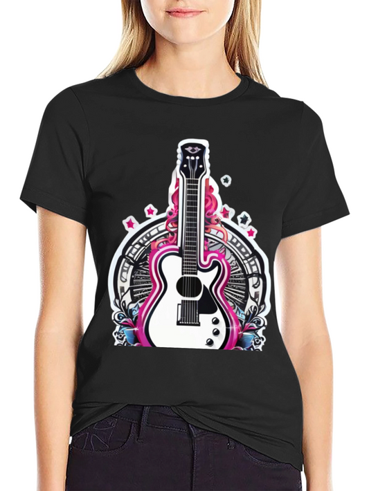 Guitar Graphic Tee - Rocker Style