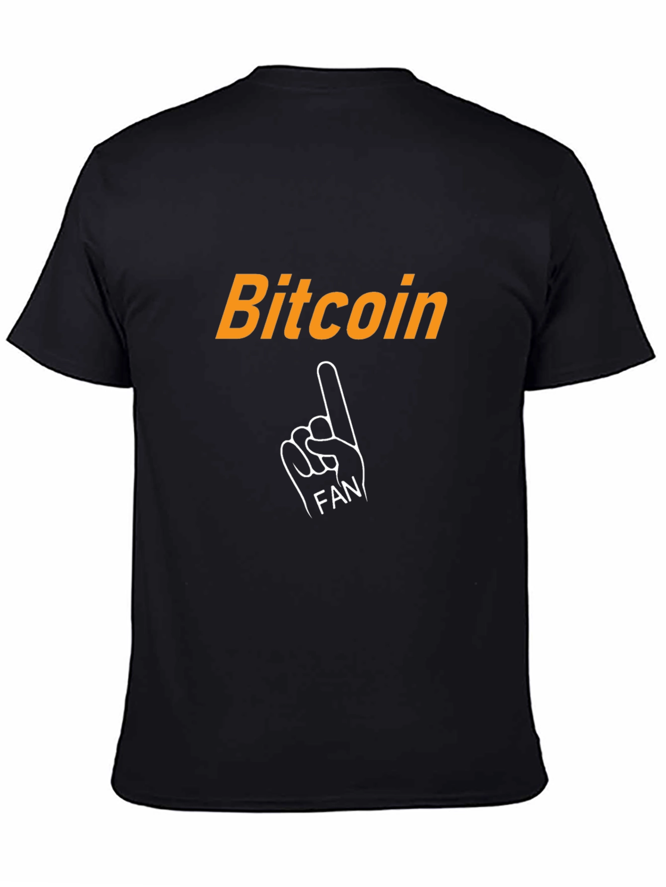 Bitcoin Fan Black T-Shirt