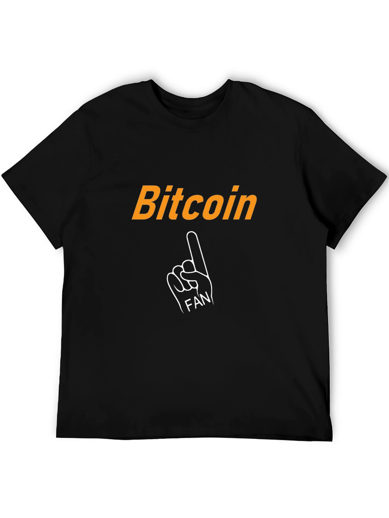 Bitcoin Fan Black T-Shirt