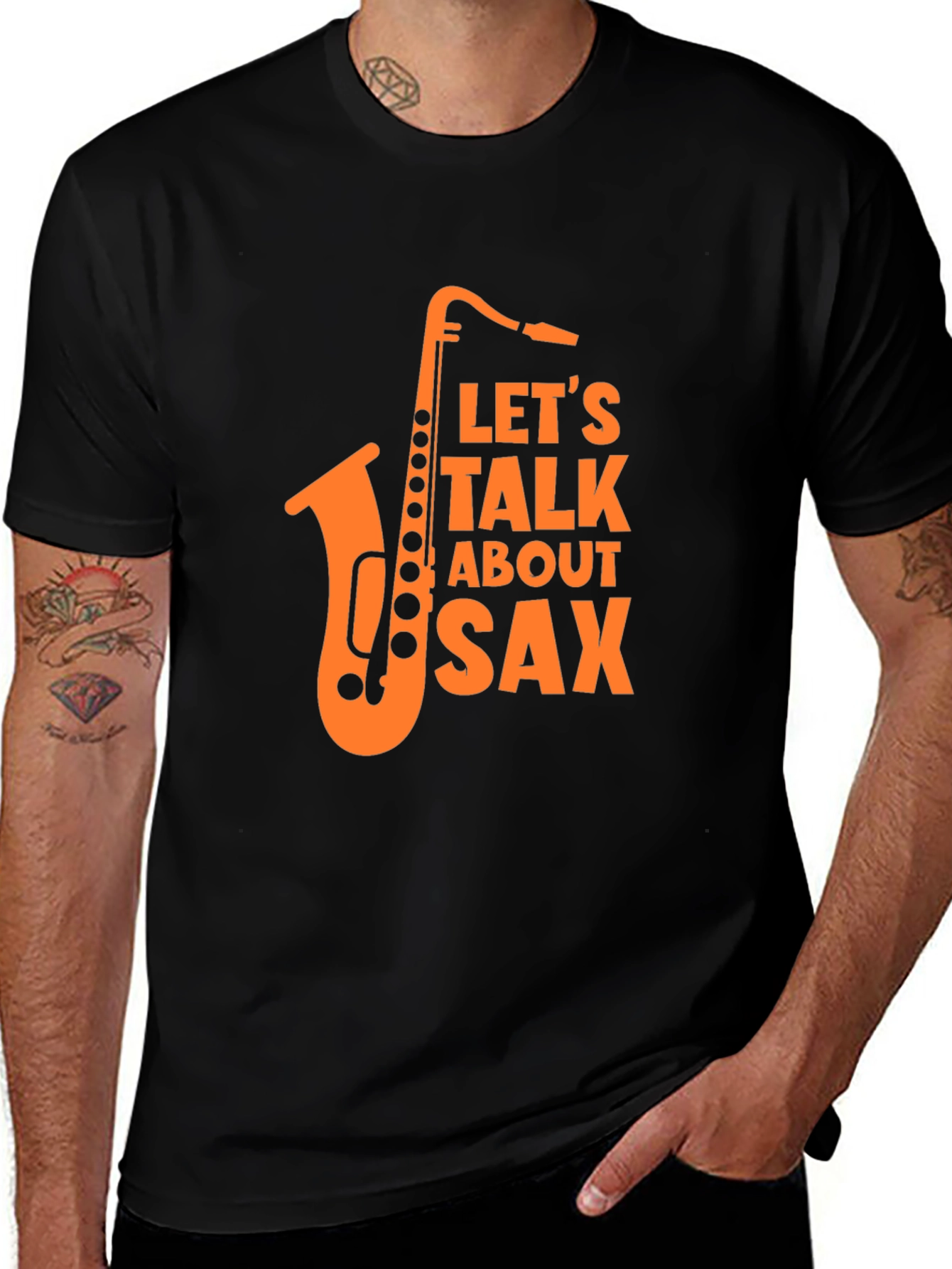 Lets Talk About Sax T-Shirt