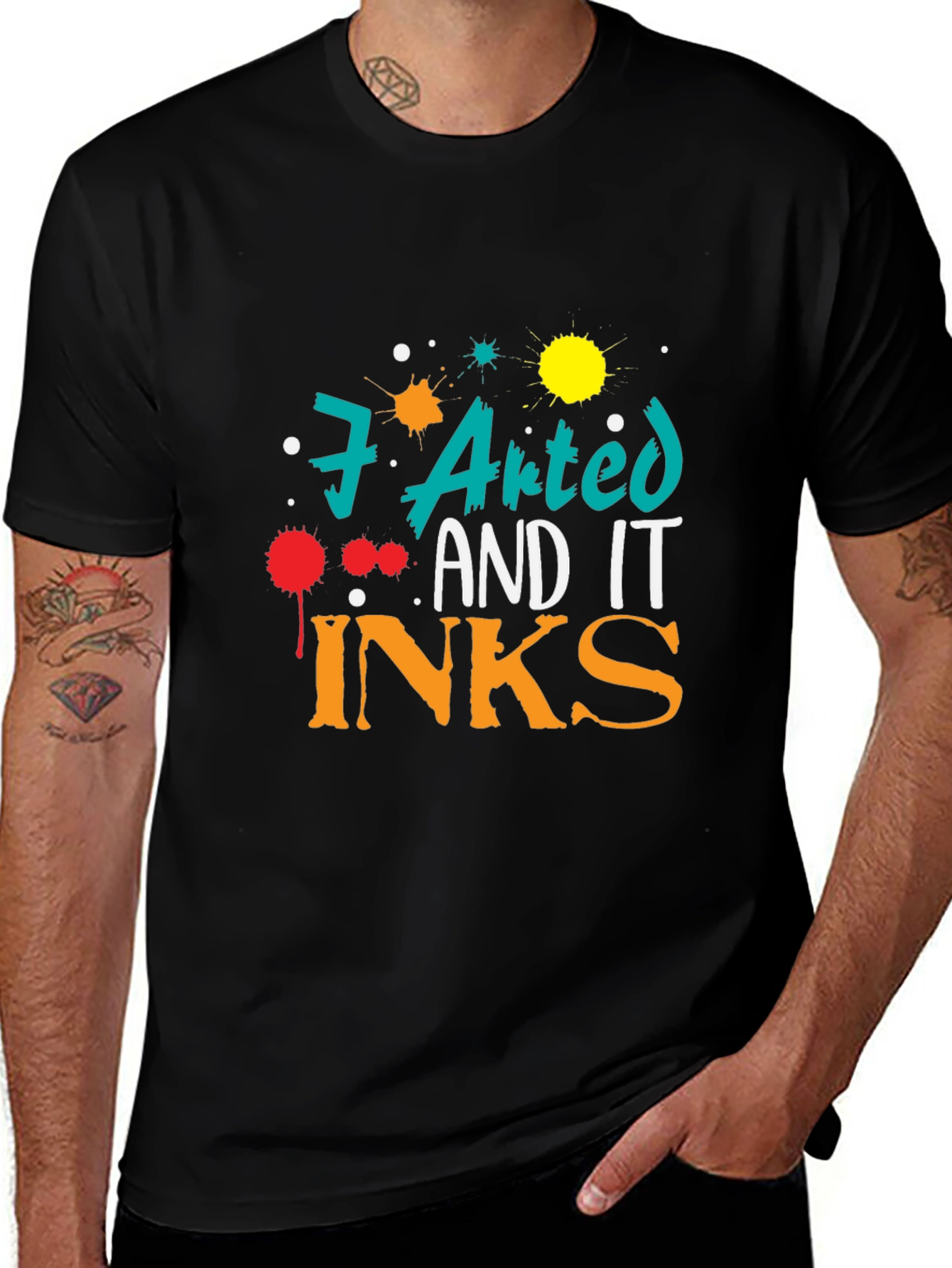 Arted and It Inks Graphic T-Shirt