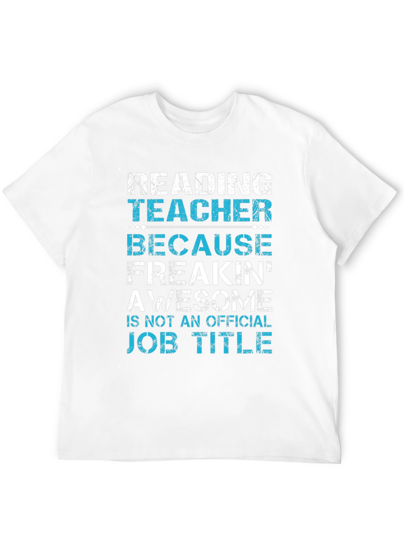 Reading Teacher Awesome Job Title T-Shirt