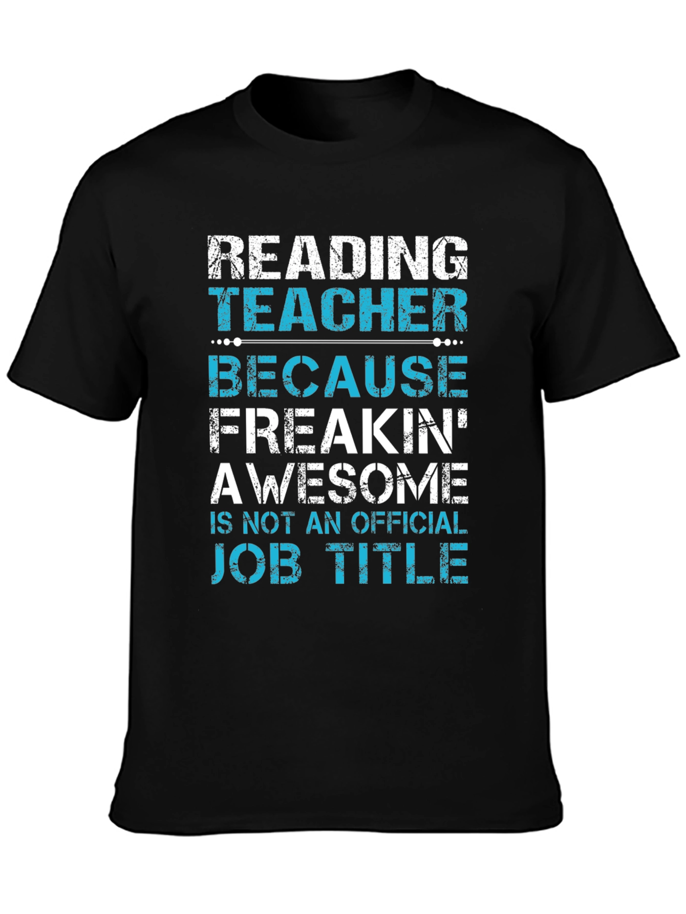 Reading Teacher Awesome Job Title T-Shirt