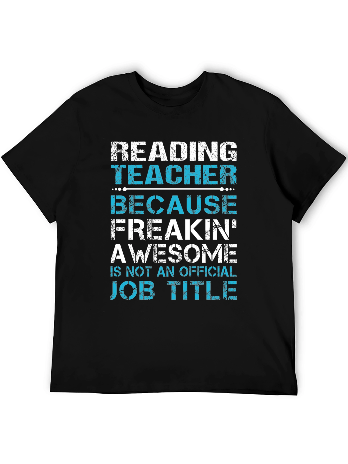 Reading Teacher Awesome Job Title T-Shirt