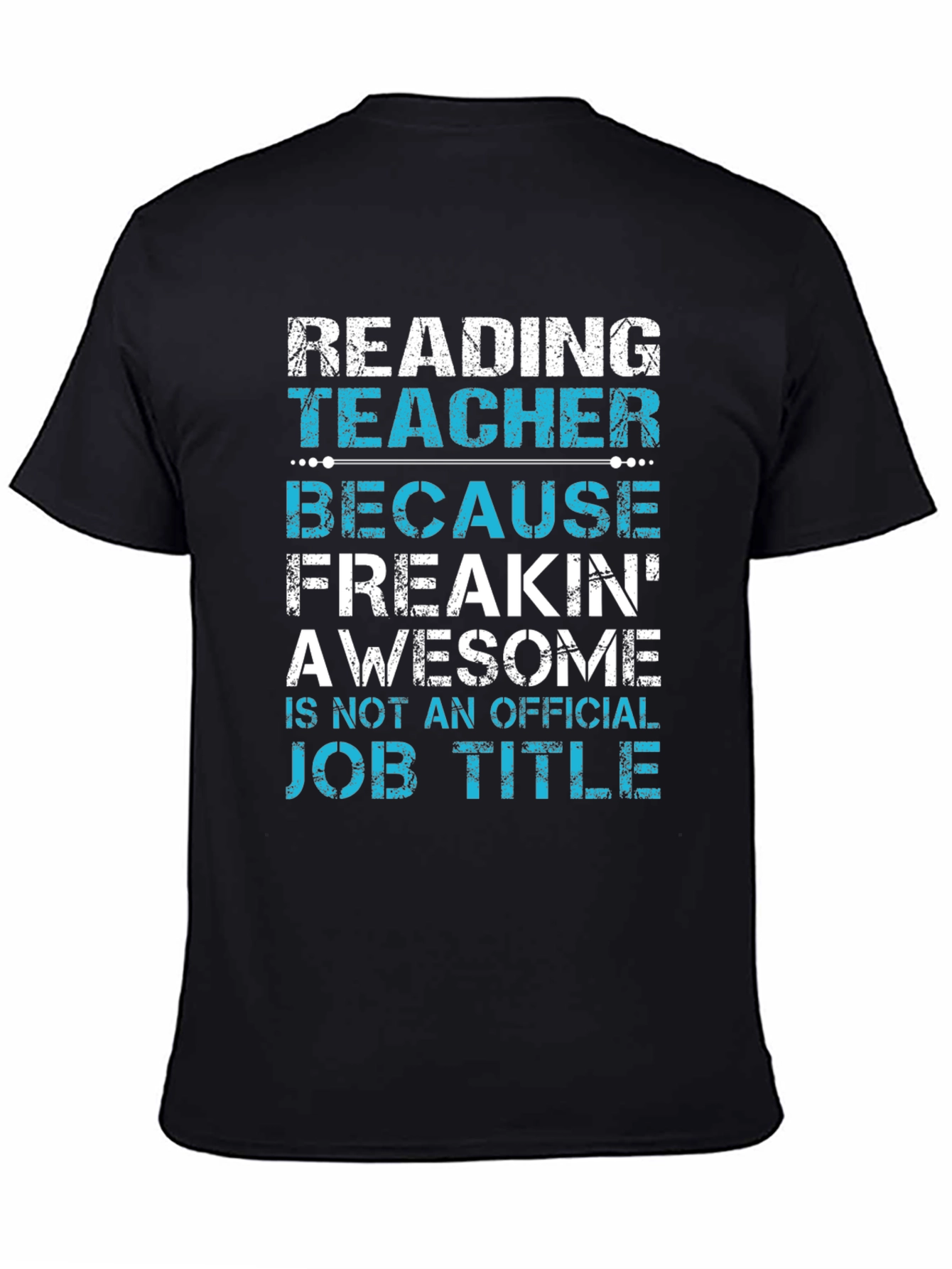Reading Teacher Awesome Job Title T-Shirt