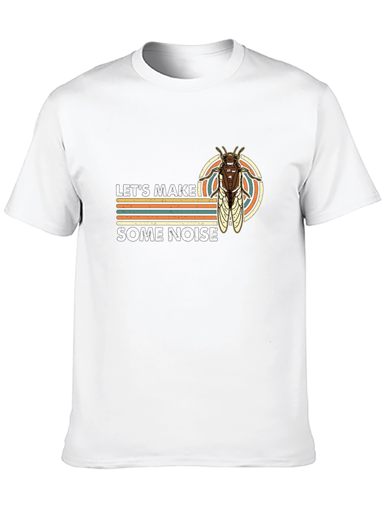 Lets Make Some Noise Cicada Black T-Shirt