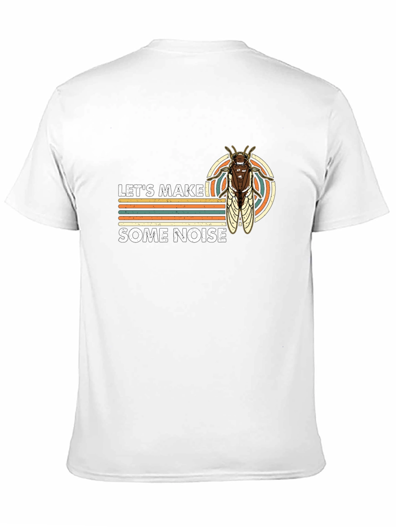Lets Make Some Noise Cicada Black T-Shirt