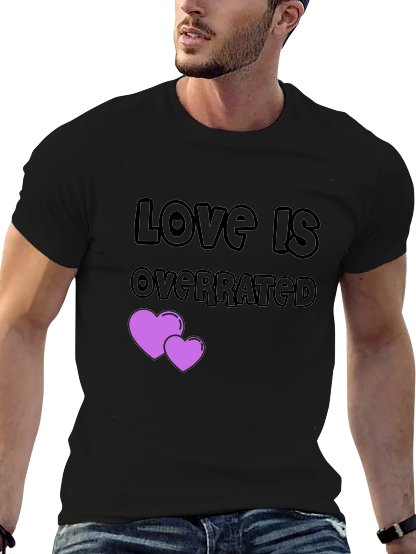 Love is Overrated T-Shirt - Anti-Valentines Day Gift