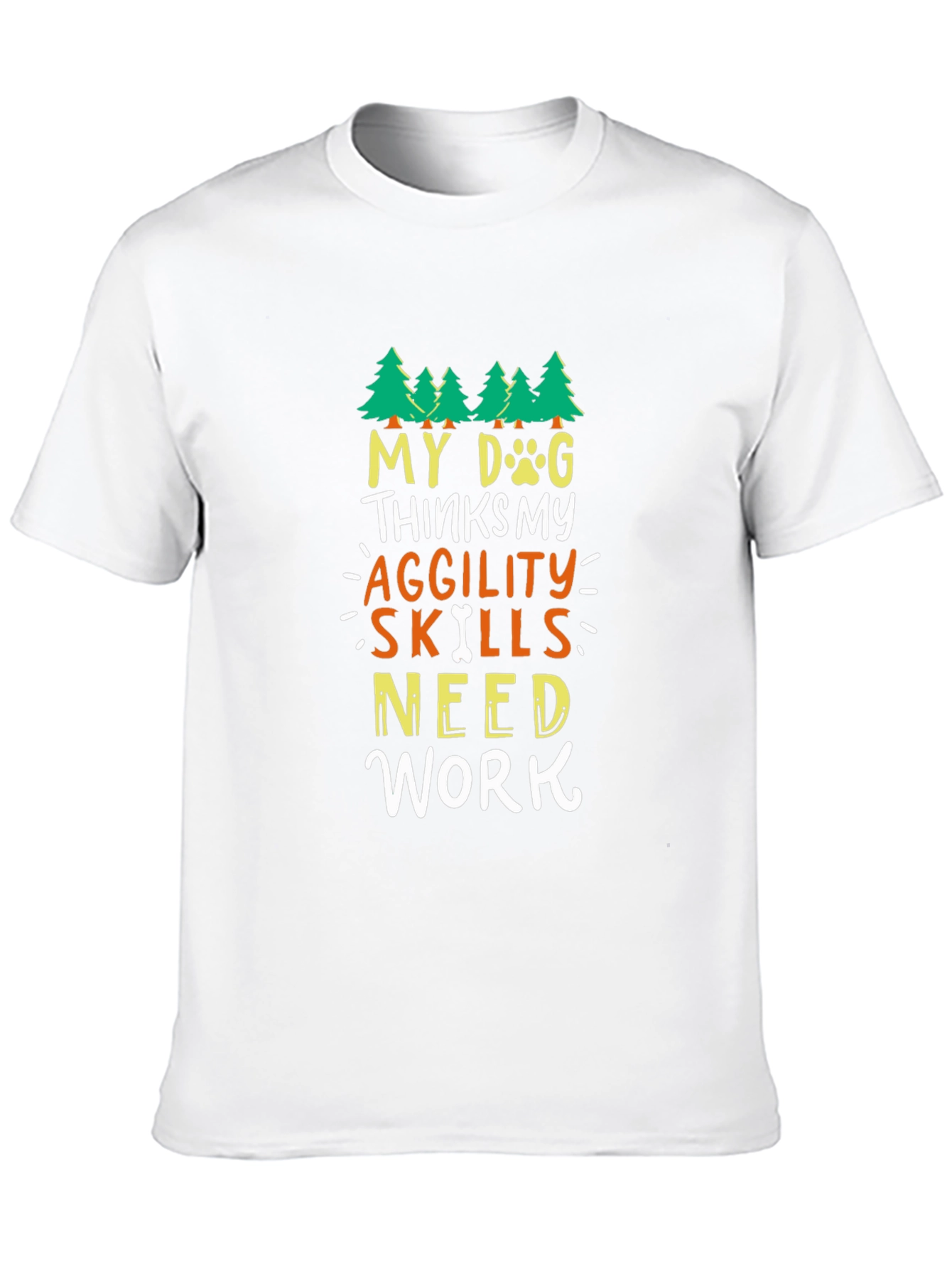 Funny Dog Agility Skills T-Shirt