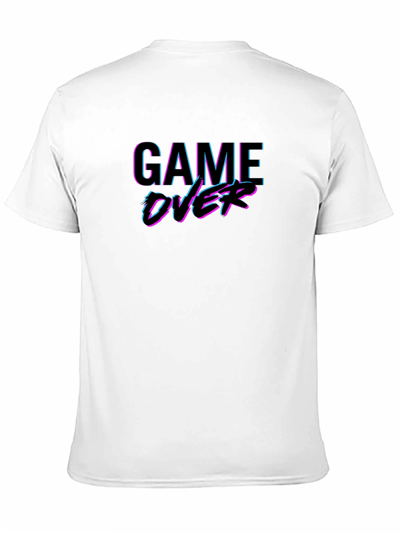Game Over Black T-Shirt - Gamer Style