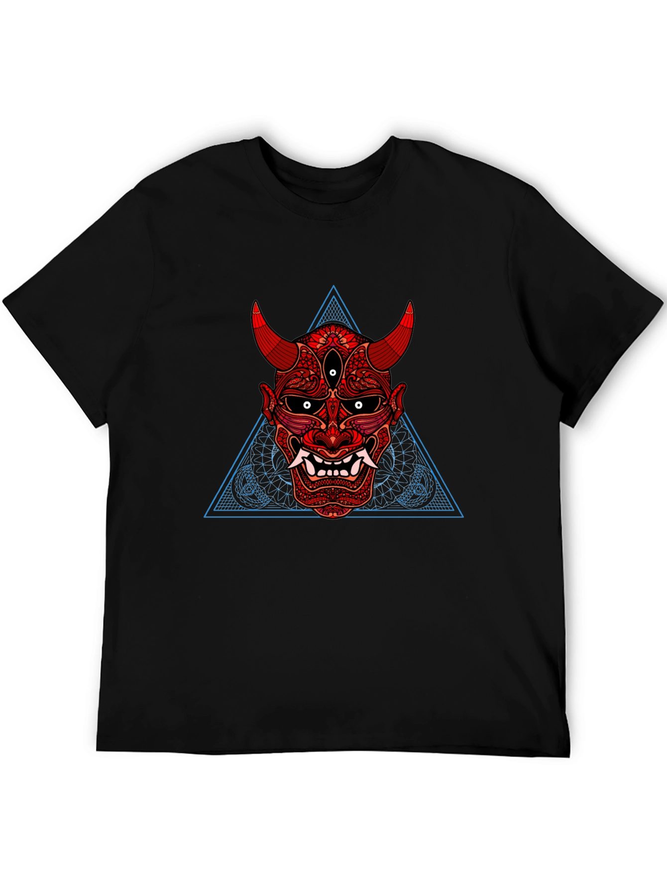 Red Oni Mask Graphic Tee