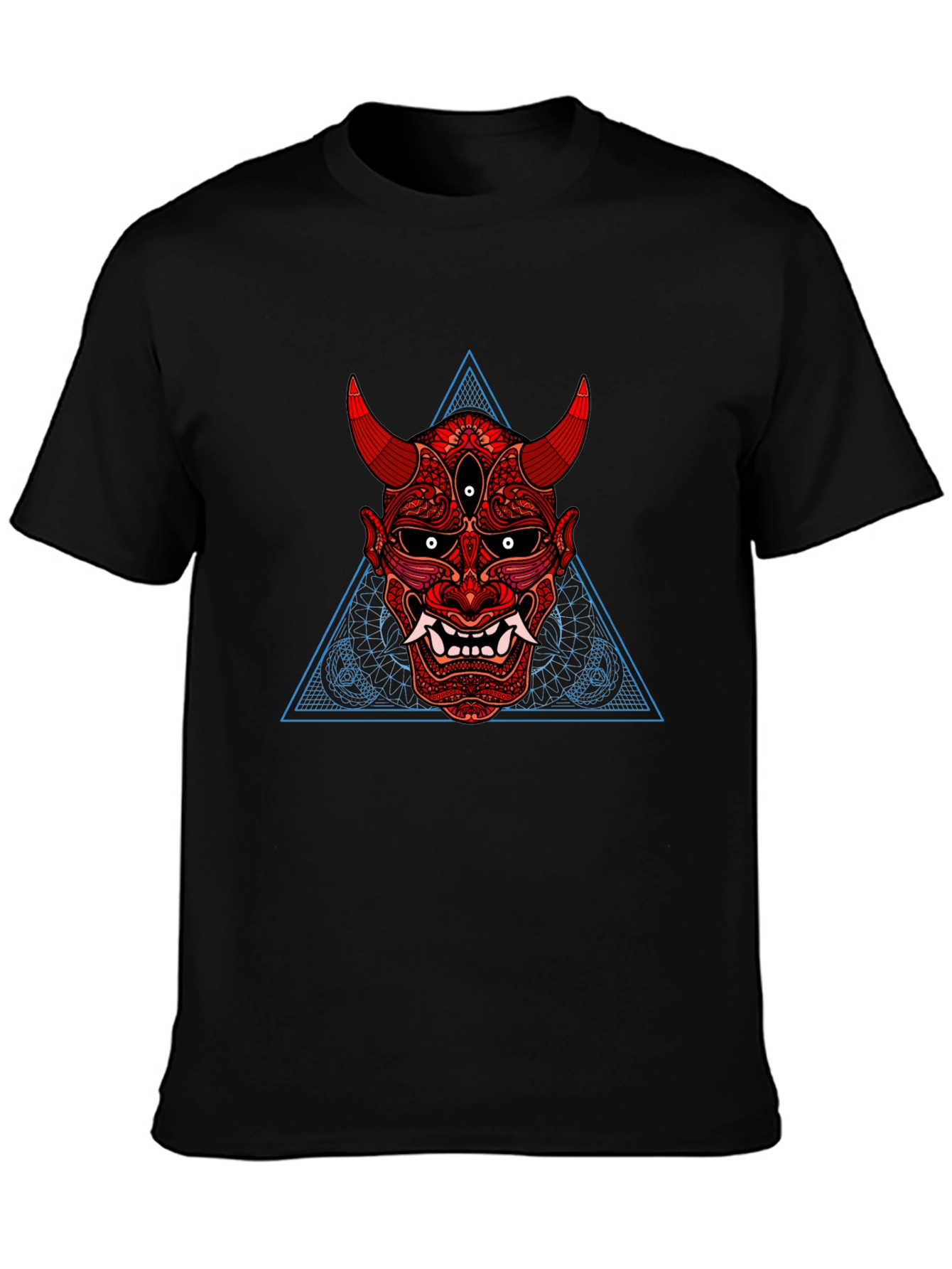 Red Oni Mask Graphic Tee