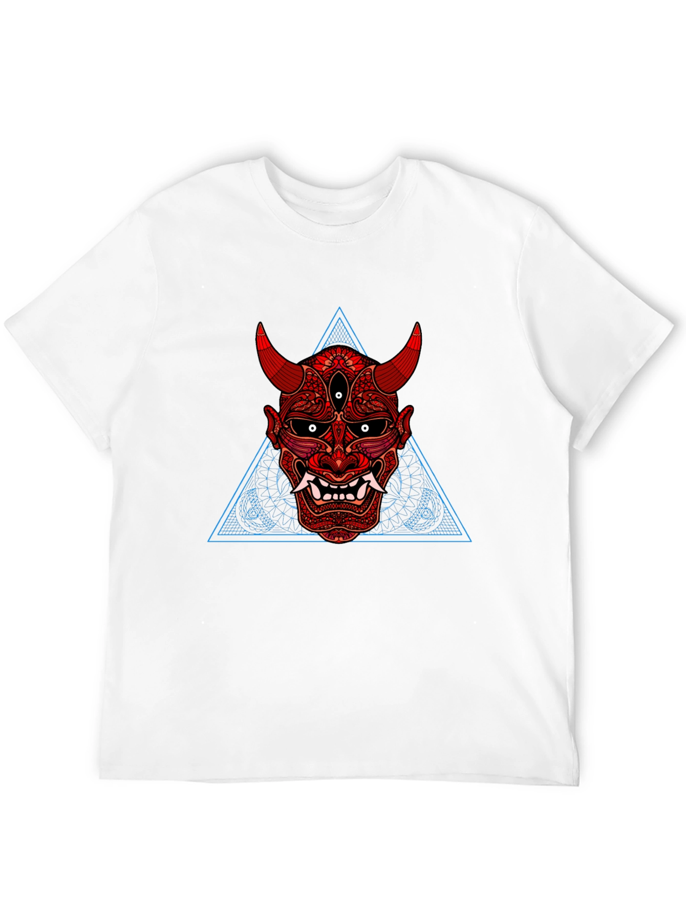 Red Oni Mask Graphic Tee