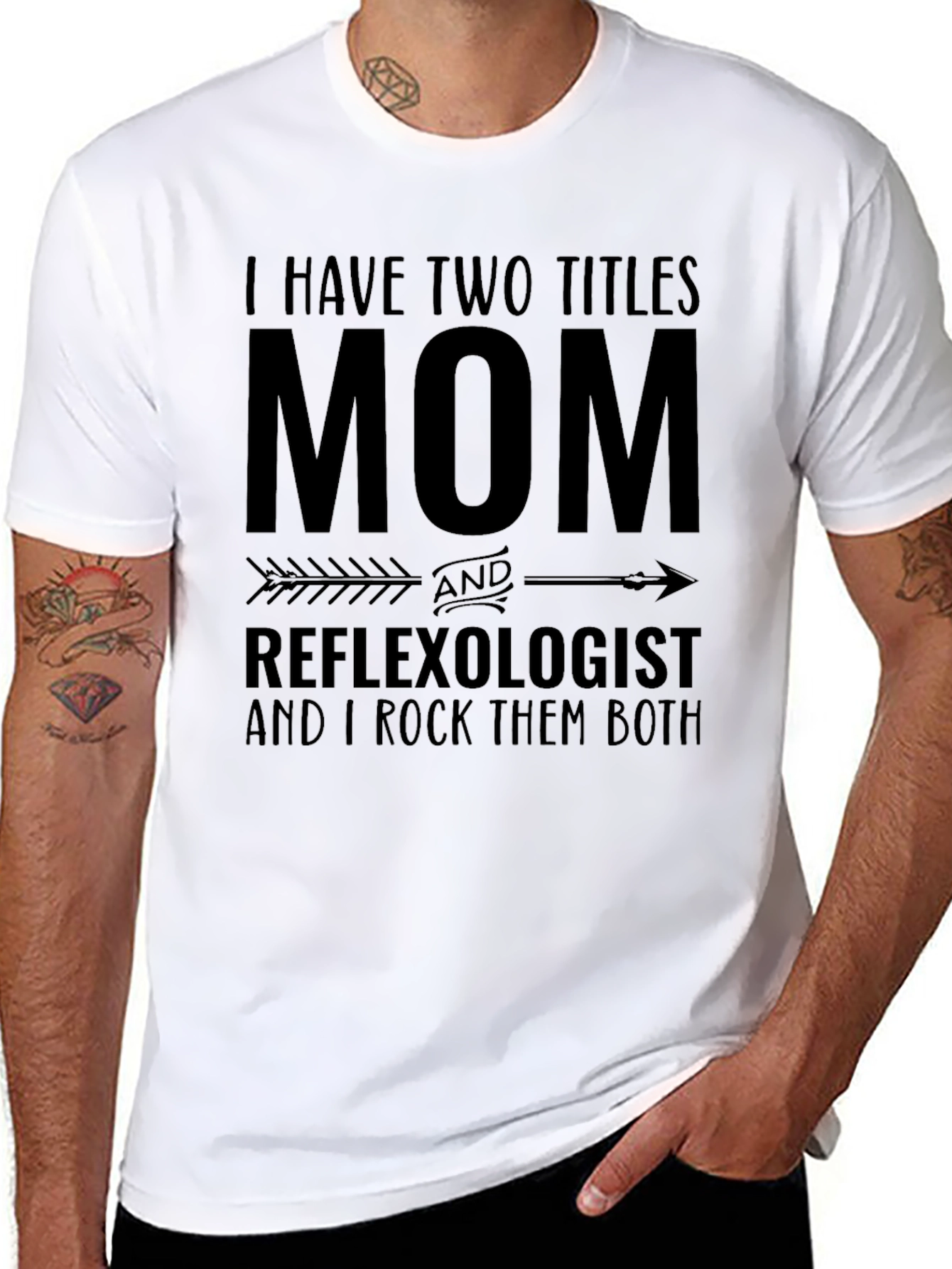 Mom and Reflexologist T-Shirt