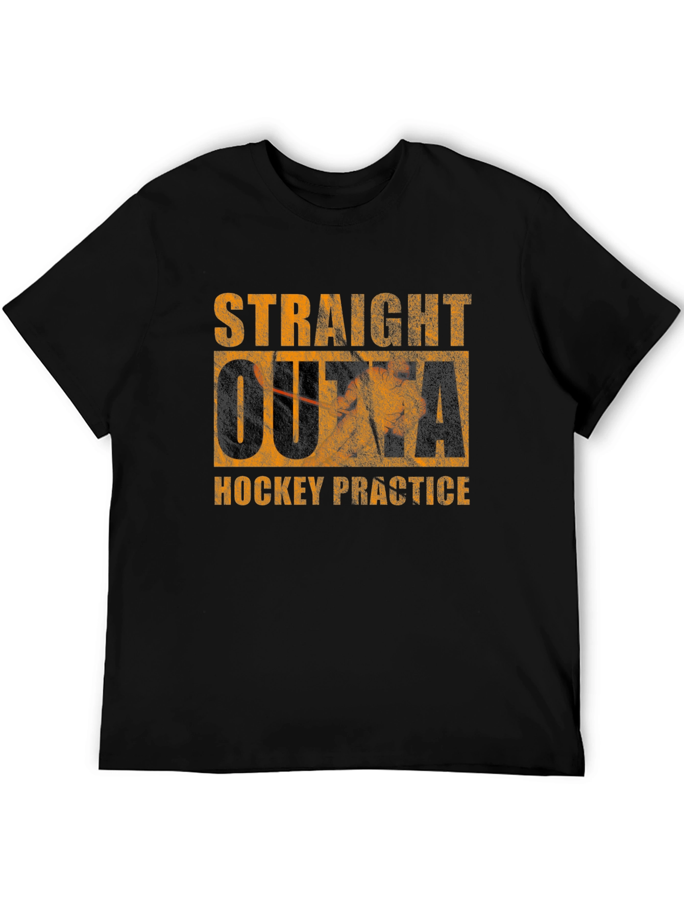 Straight Outta Hockey Practice T-Shirt