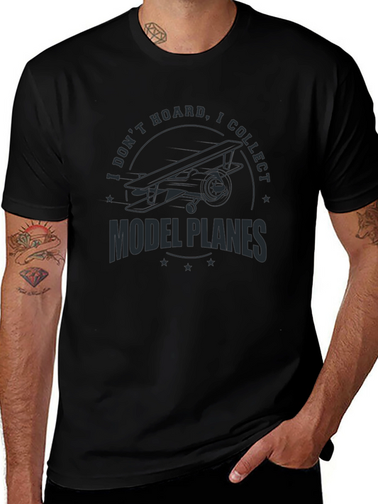 Model Planes Collector T-Shirt - Hobby Enthusiast Tee