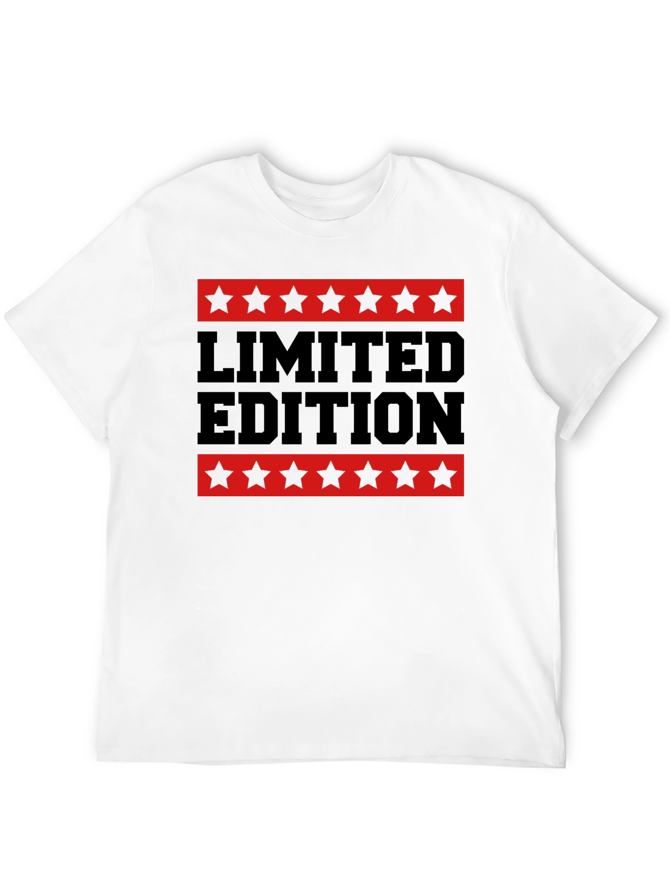 Limited Edition Star Graphic Black T-Shirt