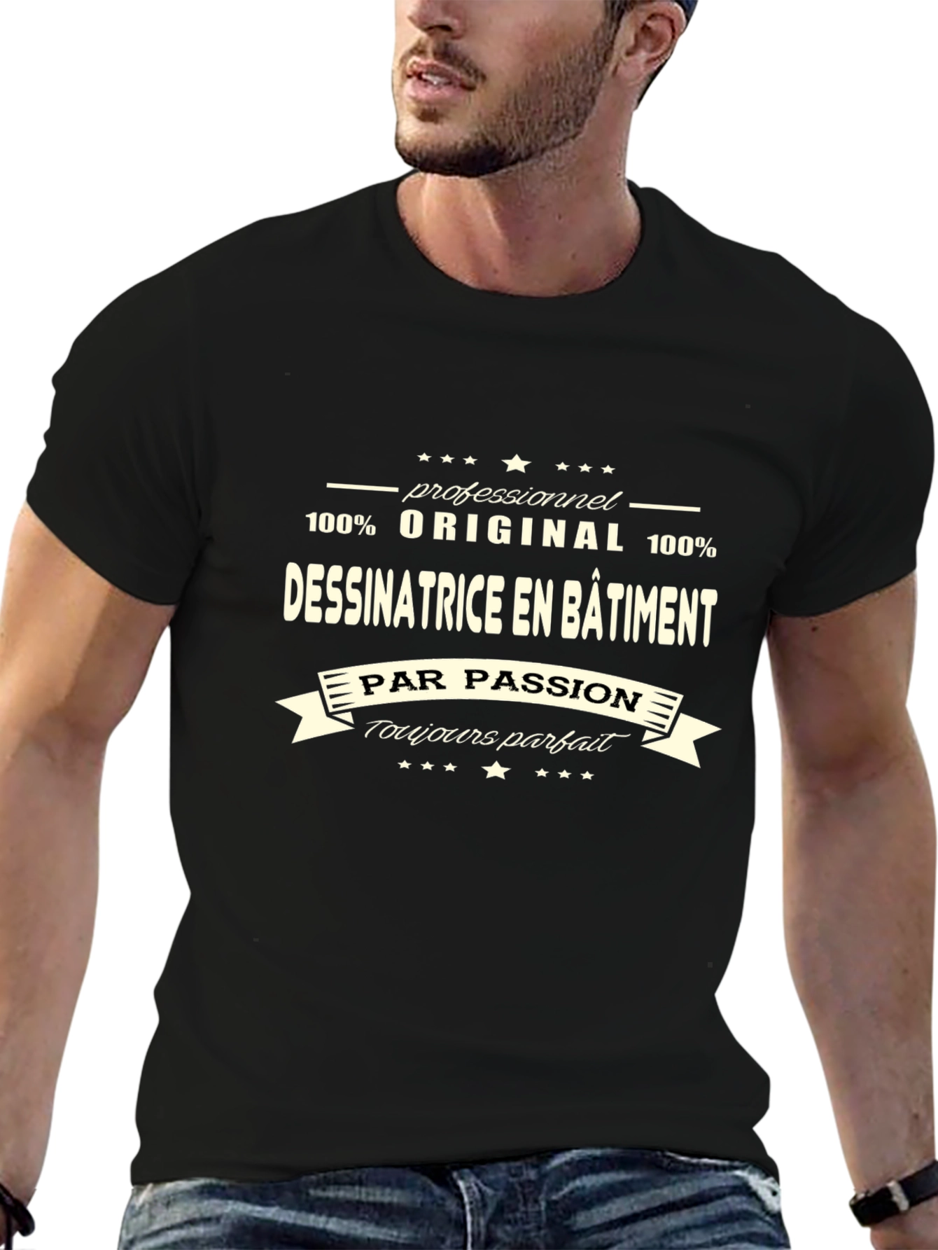 Dessinatrice en Bâtiment T-Shirt: Professional & Original!