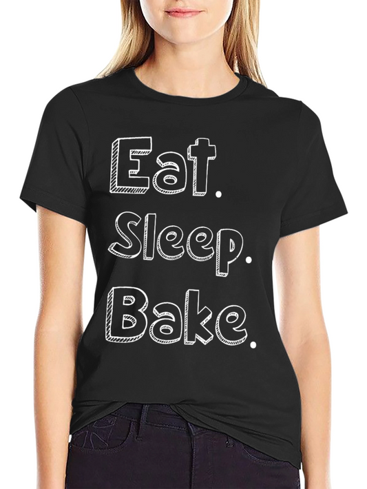 Eat Sleep Bake Graphic Tee