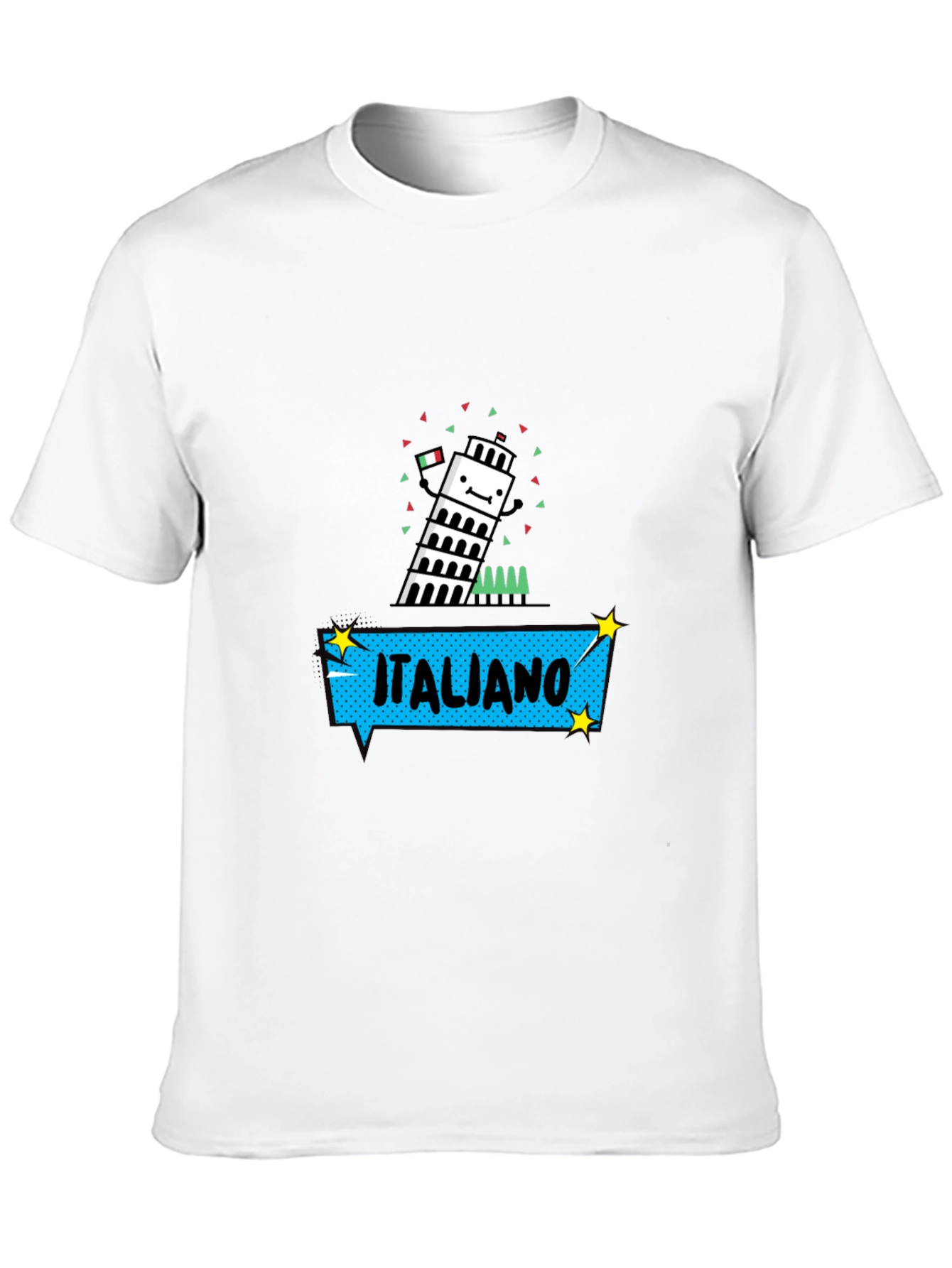 Italiano Tower Graphic T-Shirt