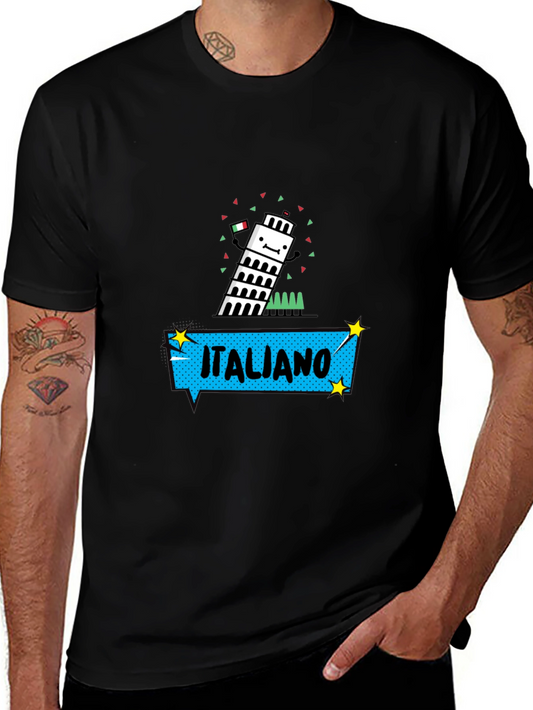 Italiano Tower Graphic T-Shirt