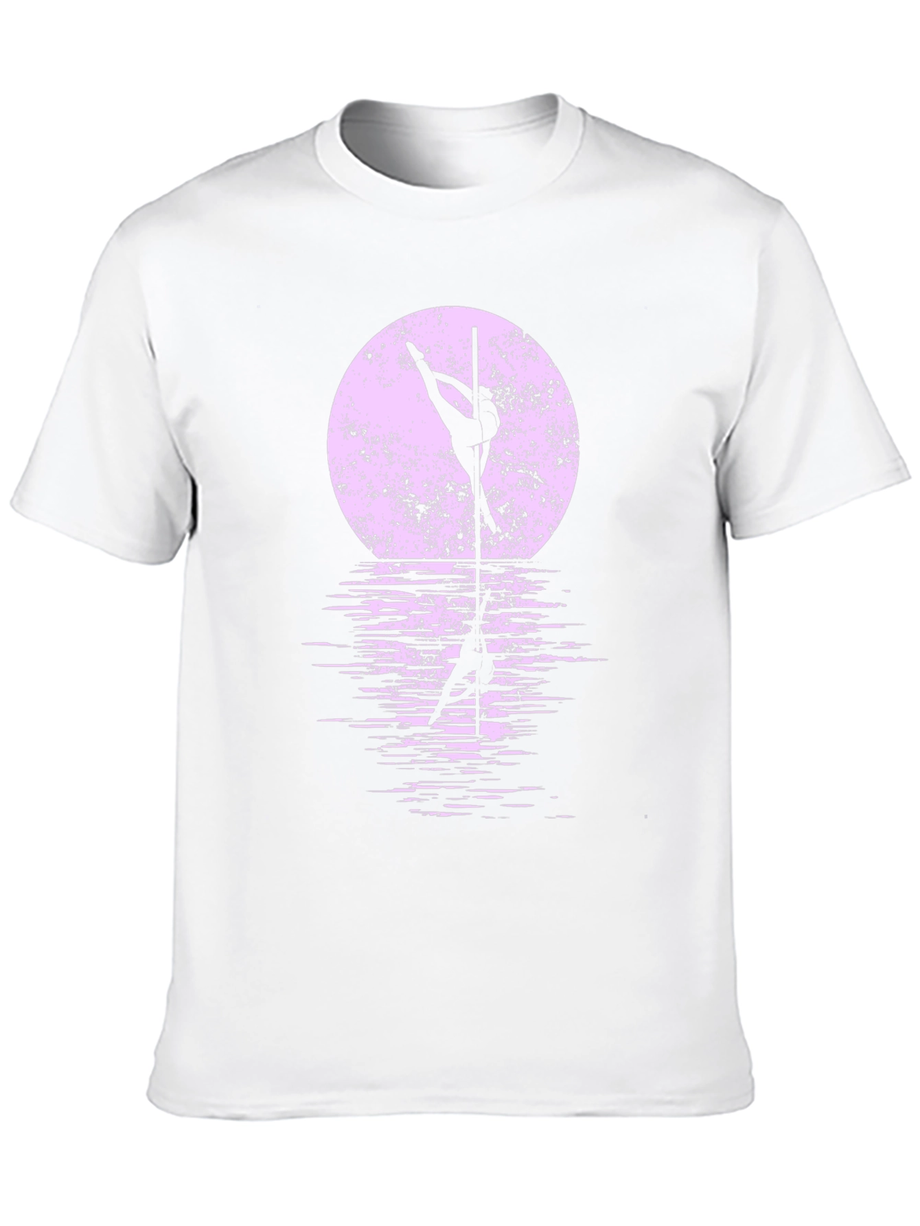 Pole Dancer Silhouette Graphic Tee
