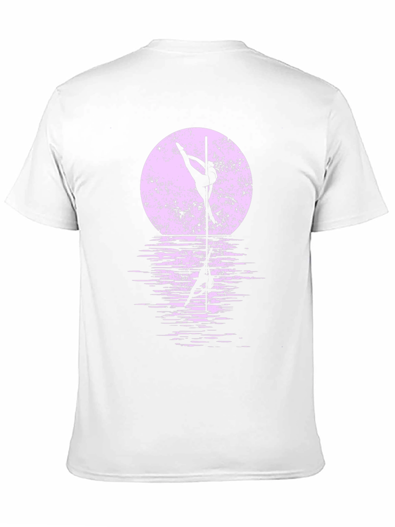 Pole Dancer Silhouette Graphic Tee