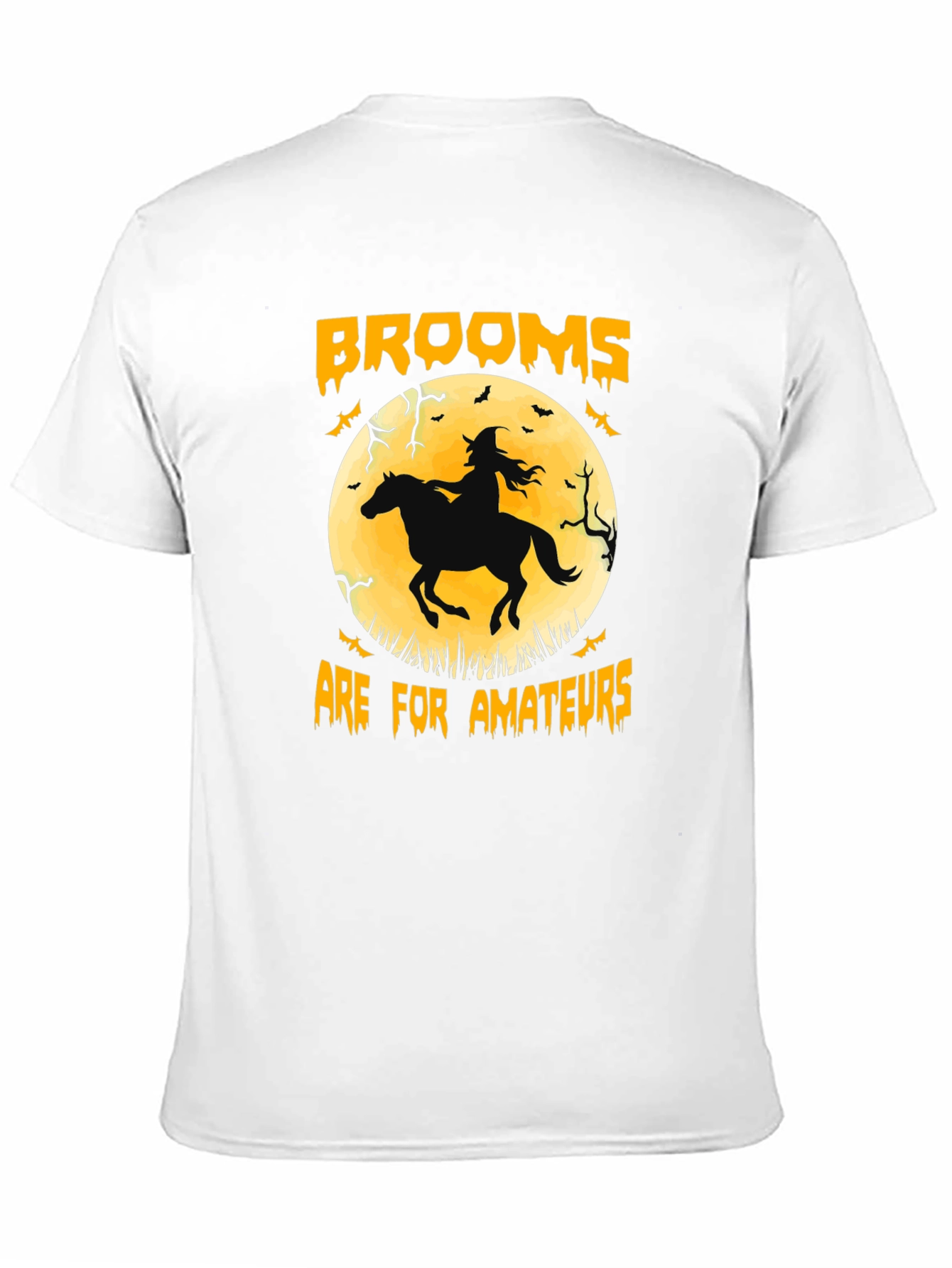 Brooms Are For Amateurs Halloween T-Shirt